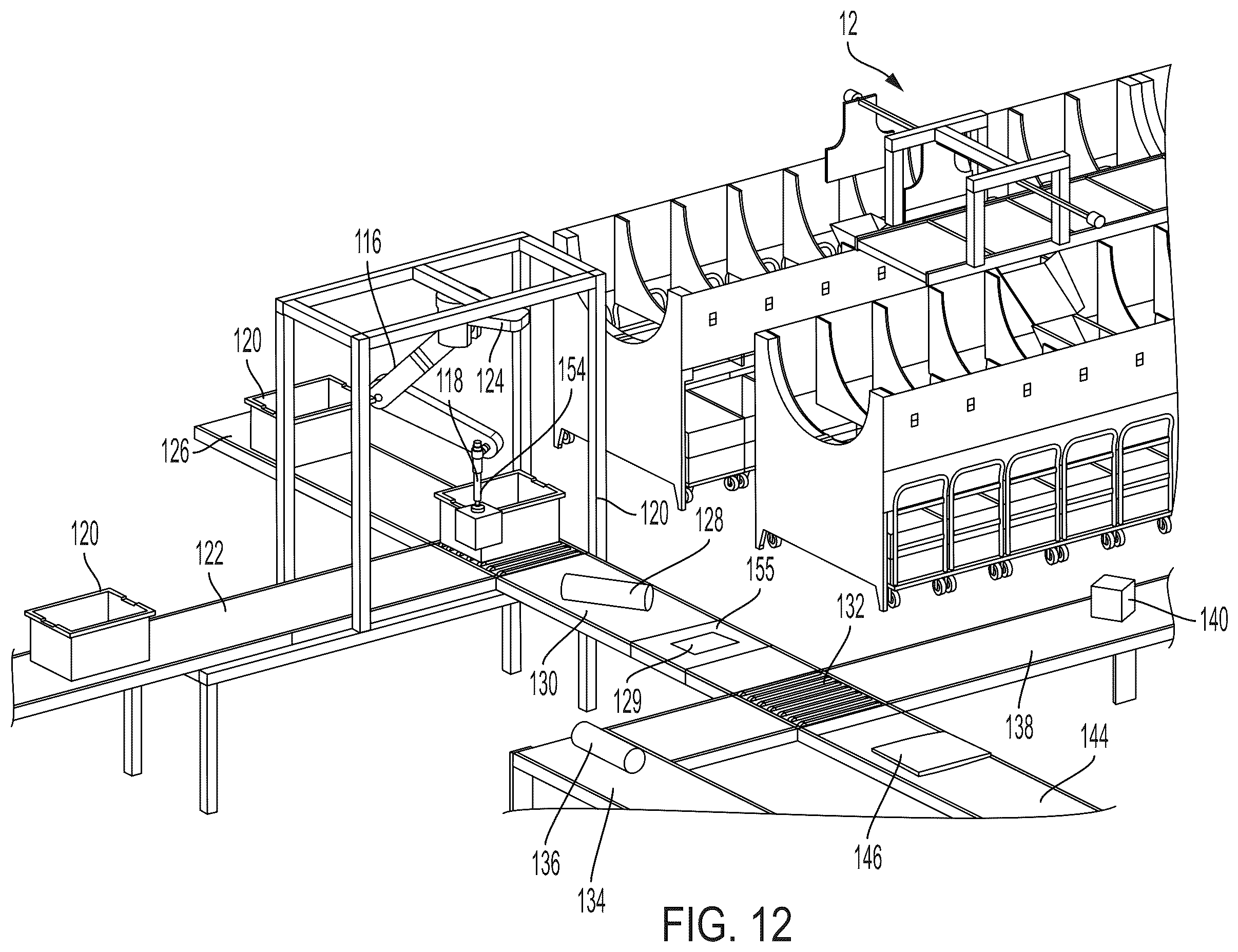 Patent US12112229 Figure 11 – Systems and methods for distributing induction of objects to a plurality of object processing systems