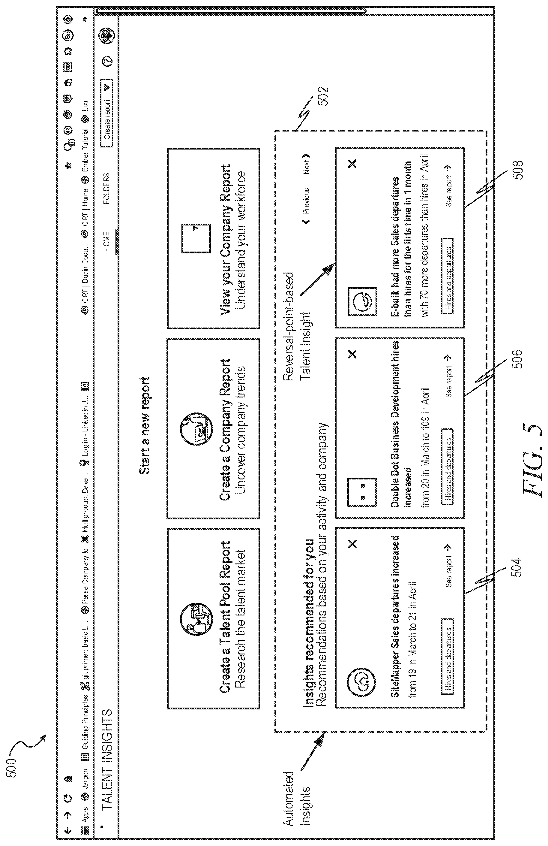 Patent US12112263 Figure 5 – Reversal-point-based detection and ranking