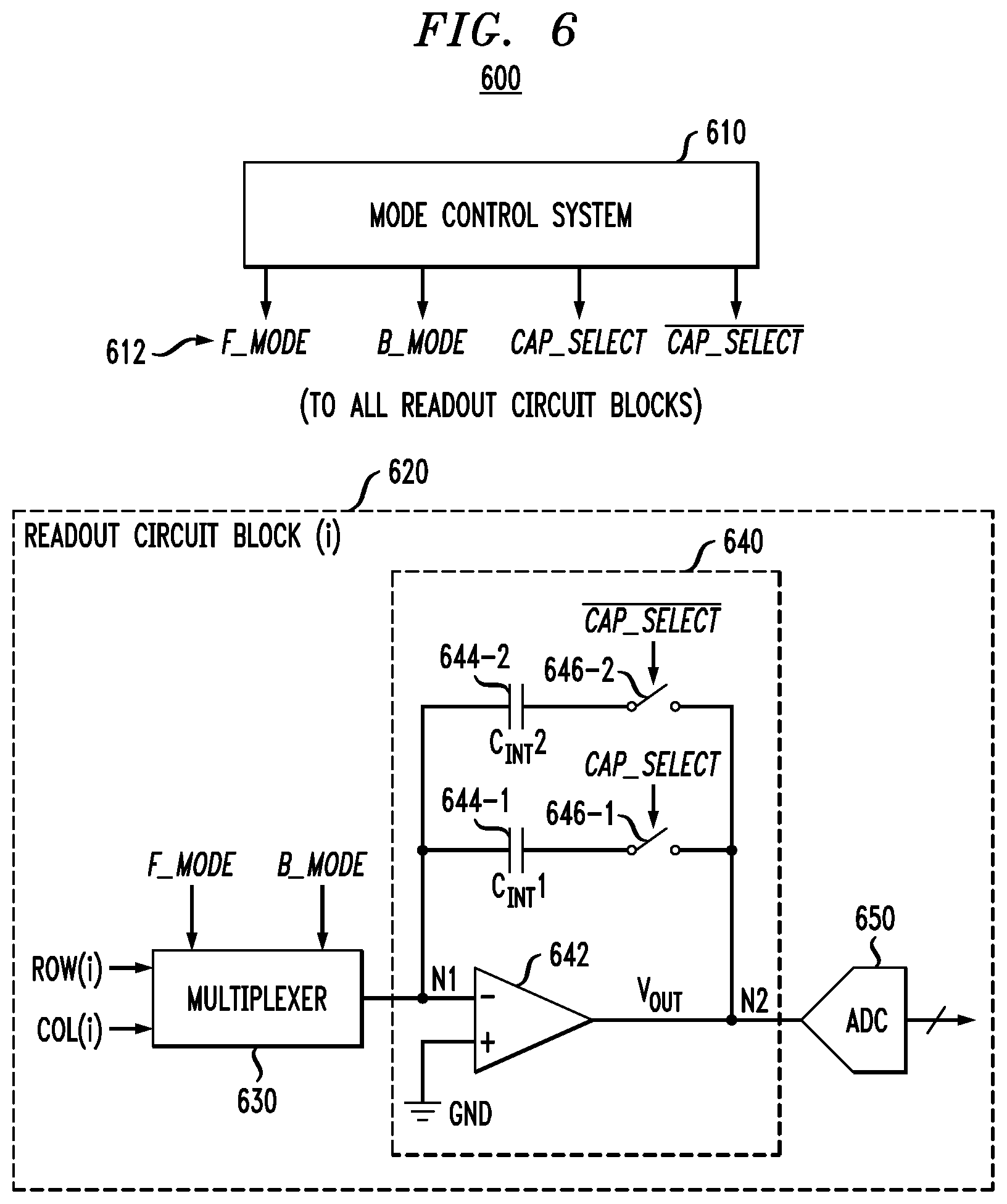 Patent US12112264 Figure 7 – Dynamic configuration of readout circuitry for different operations in analog resistive crossbar array