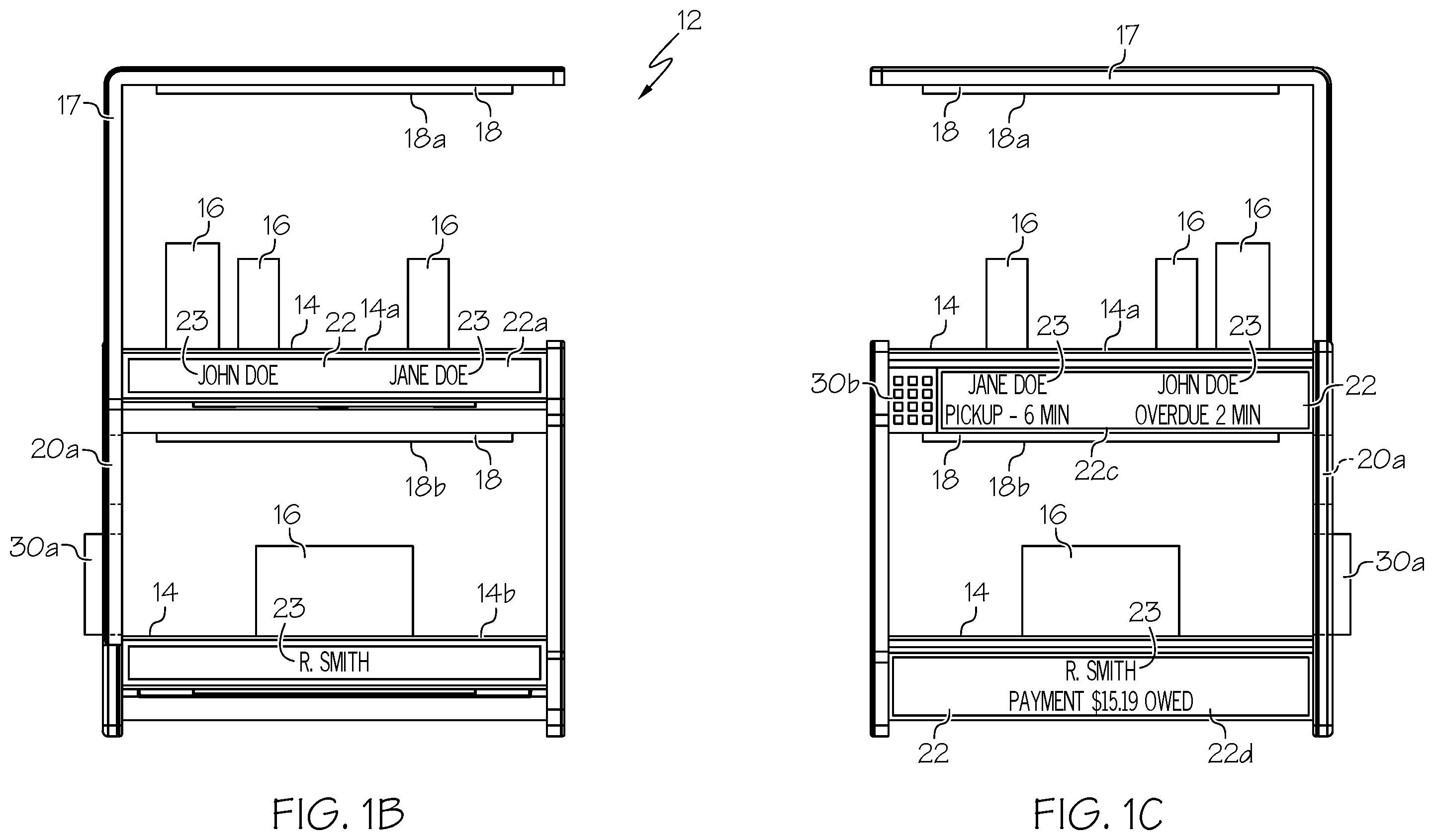 Patent US12112293 Figure 2 – Dispensing and tracking system