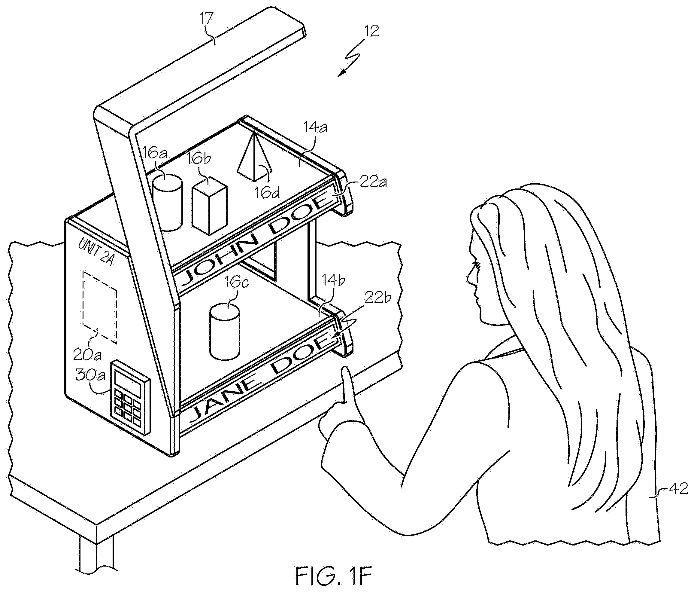 Patent US12112293 Figure 5 – Dispensing and tracking system