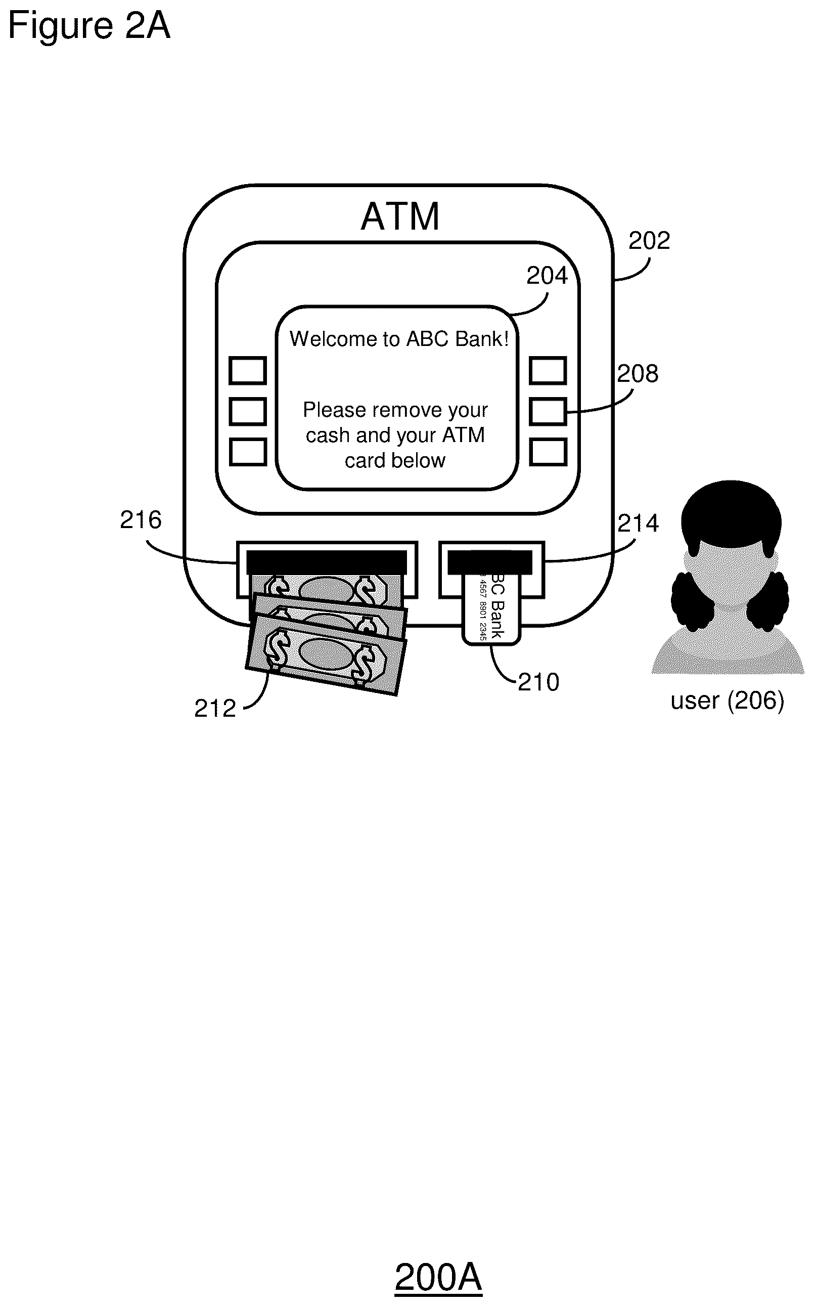 Patent US12112311 Figure 2 – Symbols to indicate which ATM to use