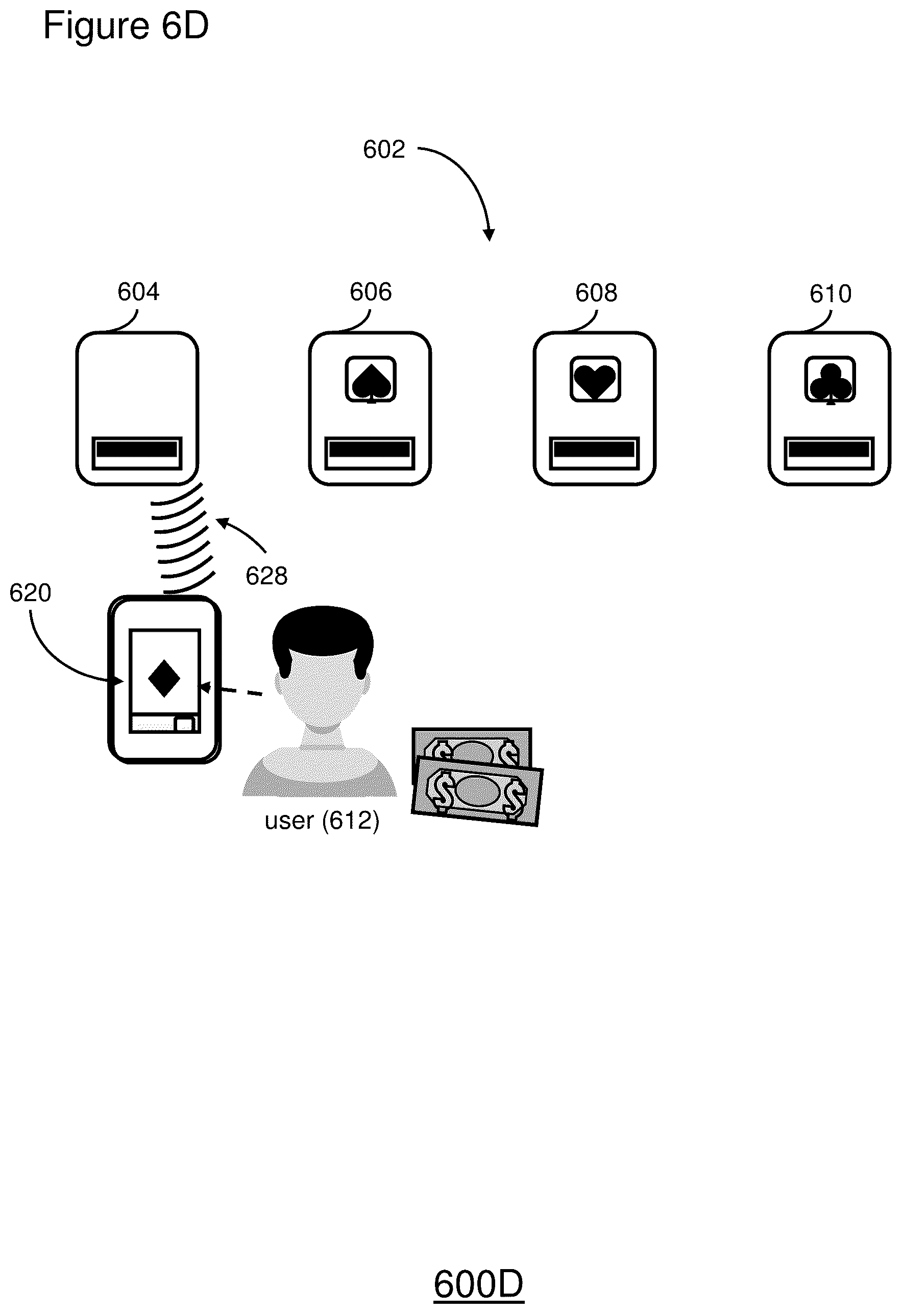 Patent US12112311 Figure 13 – Symbols to indicate which ATM to use
