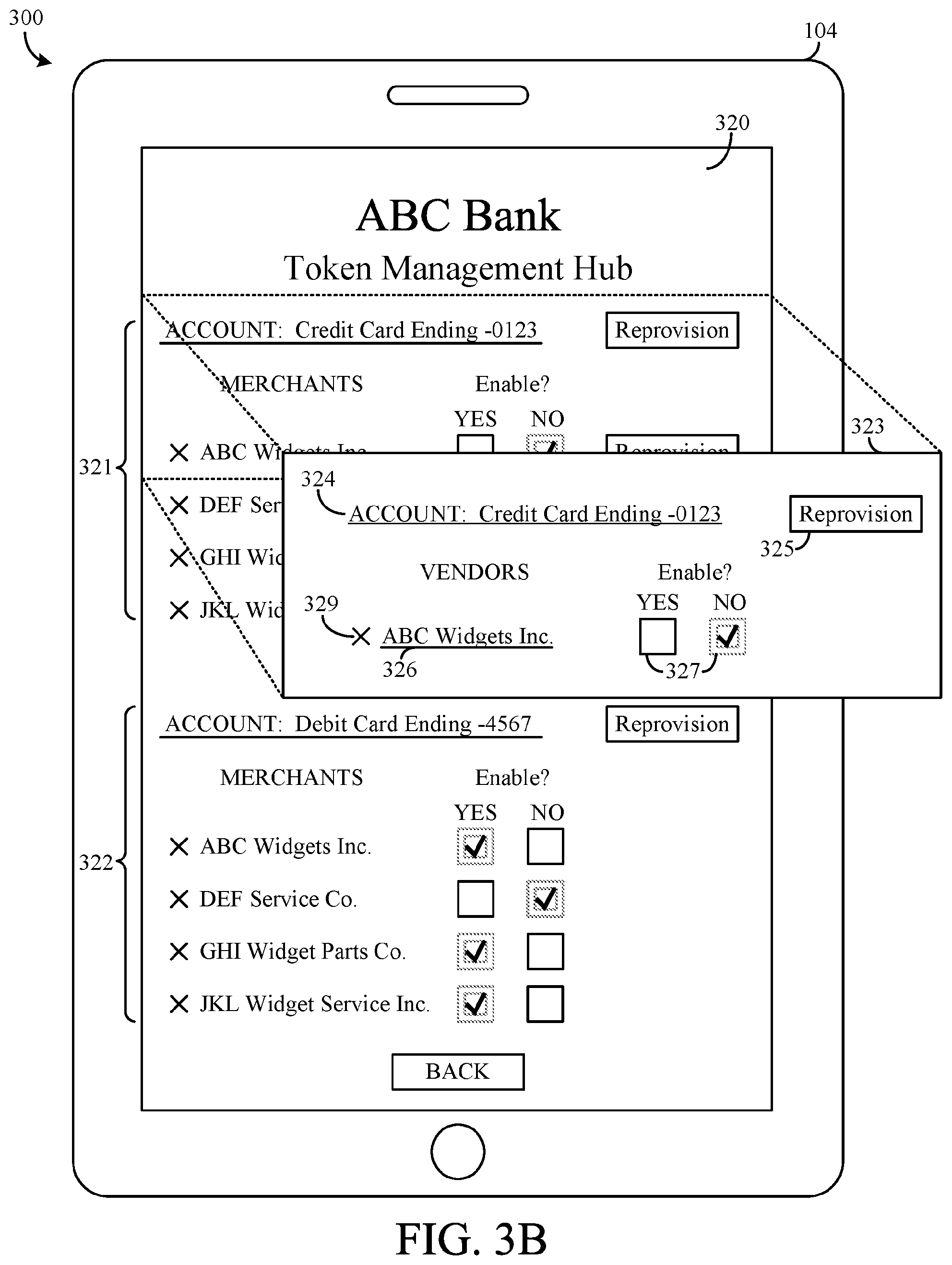 Patent US12112313 Figure 4 – Connected payment card systems and methods