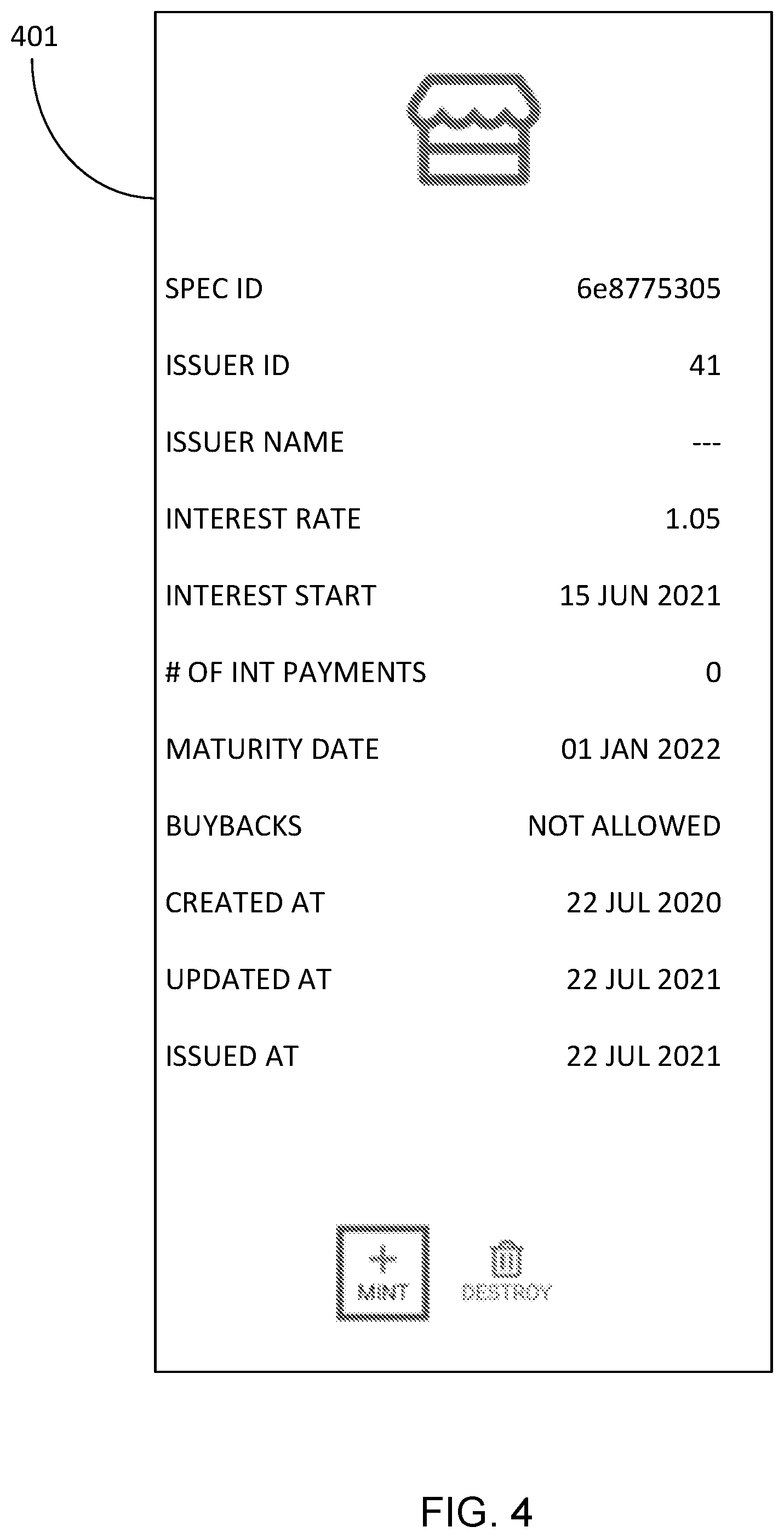 Patent US12112318 Figure 8 – Method and system for defining, creating, managing, and transacting multiple classes of digital objects