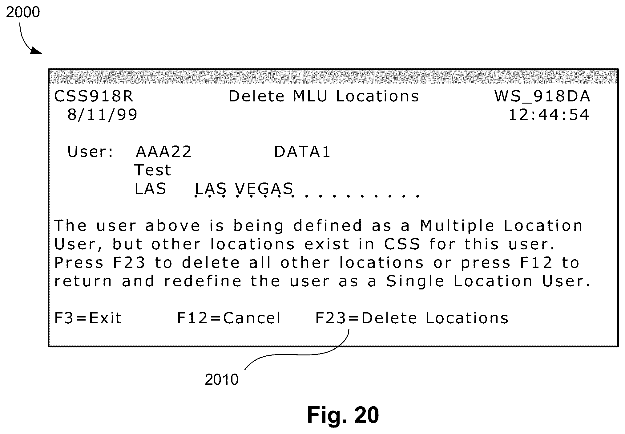 Patent US12112323 Figure 20 – Security system and method that allows users to securely setup and maintain system security for all business systems