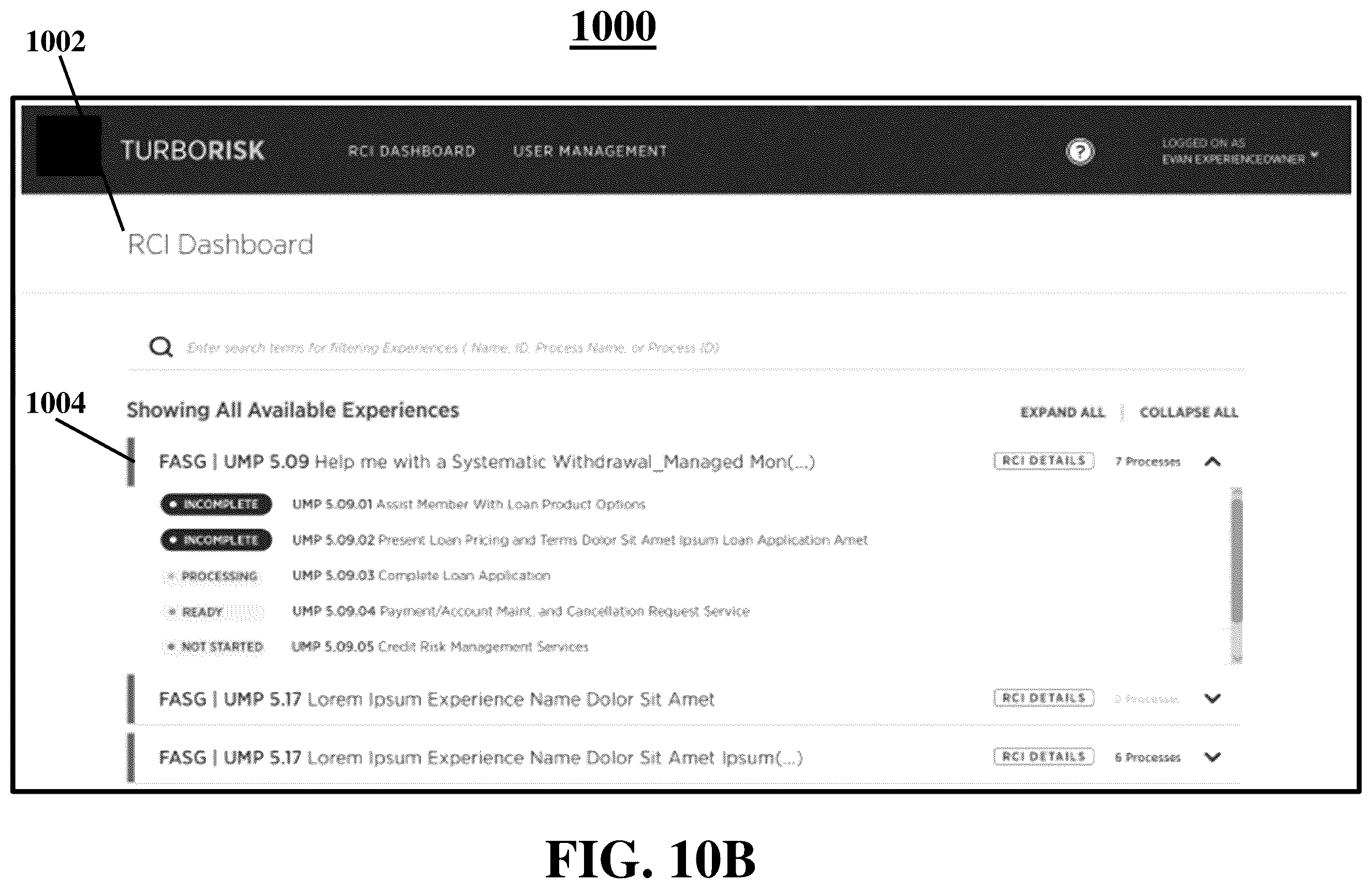 Patent US12112339 Figure 11 – Software-based compliance evaluation tool