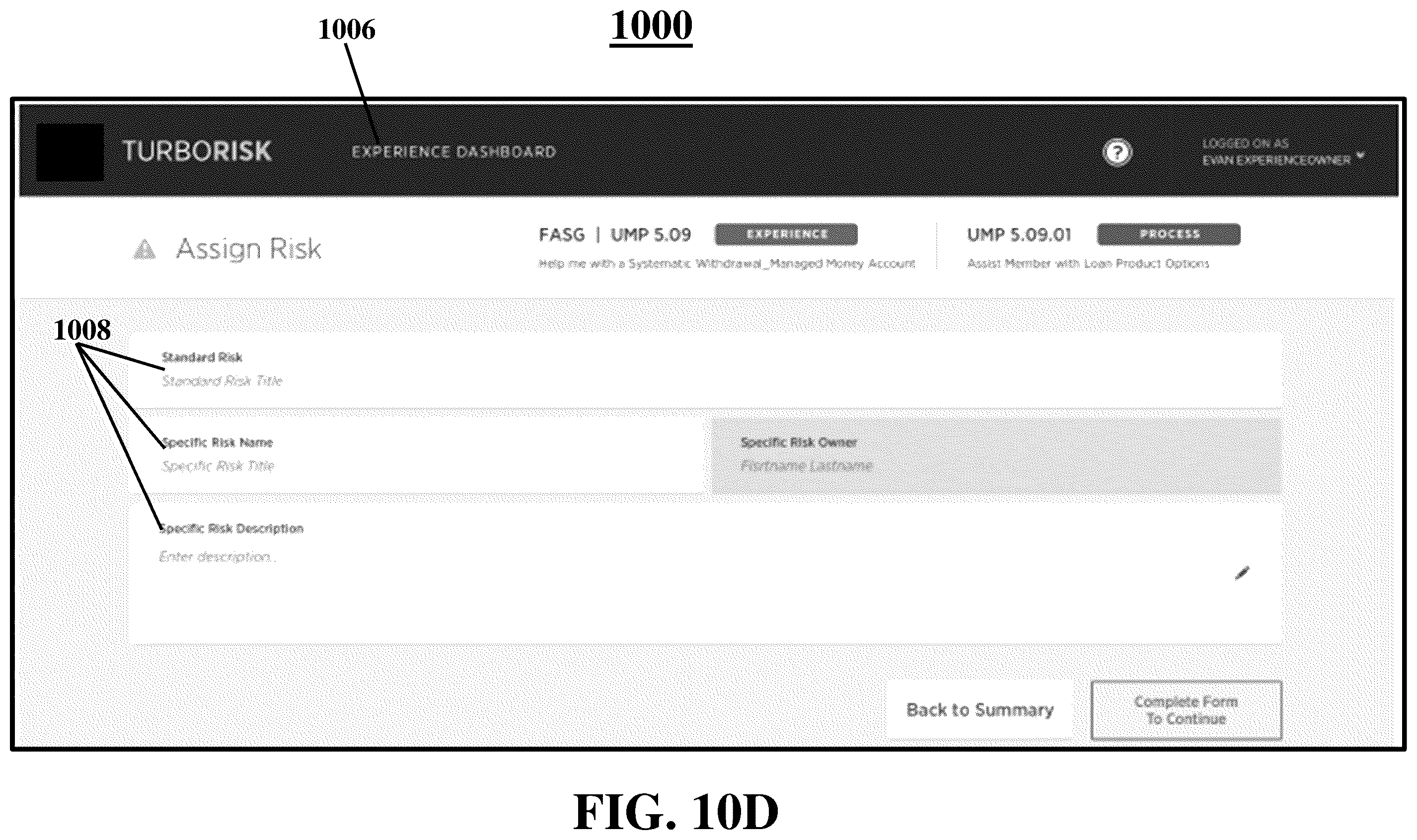 Patent US12112339 Figure 13 – Software-based compliance evaluation tool