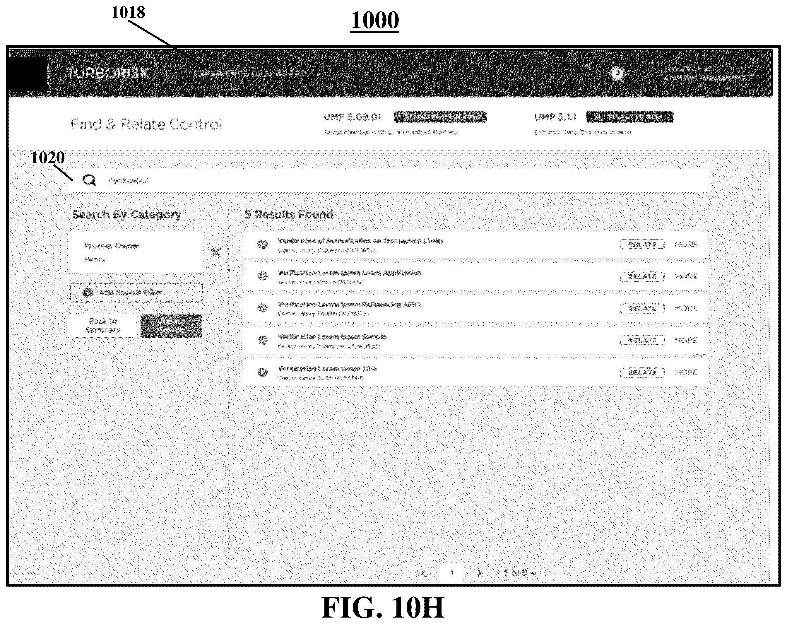 Patent US12112339 Figure 17 – Software-based compliance evaluation tool