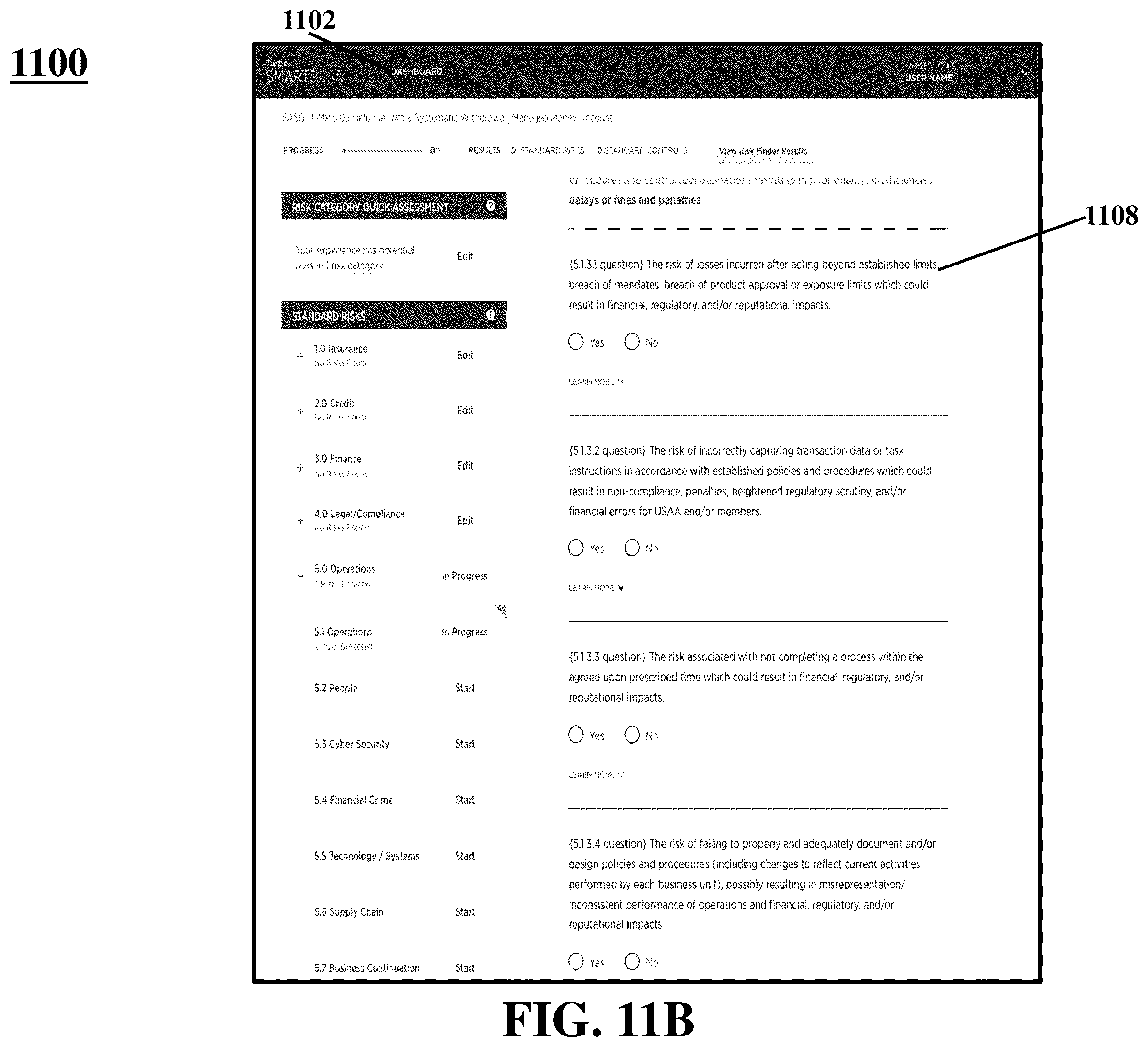 Patent US12112339 Figure 20 – Software-based compliance evaluation tool