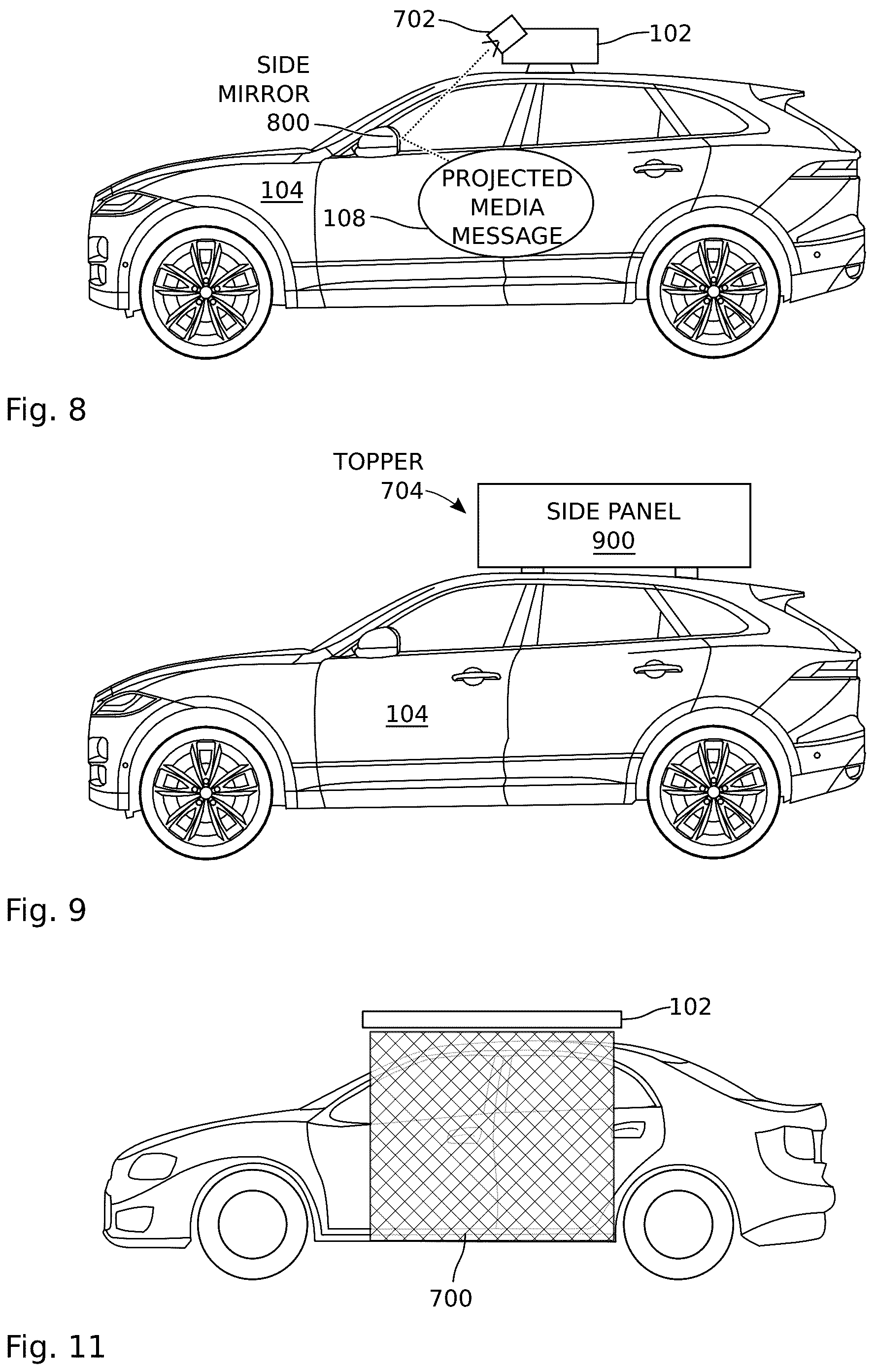 Patent US12112352 Figure 8 – System and method for monitoring mobile media