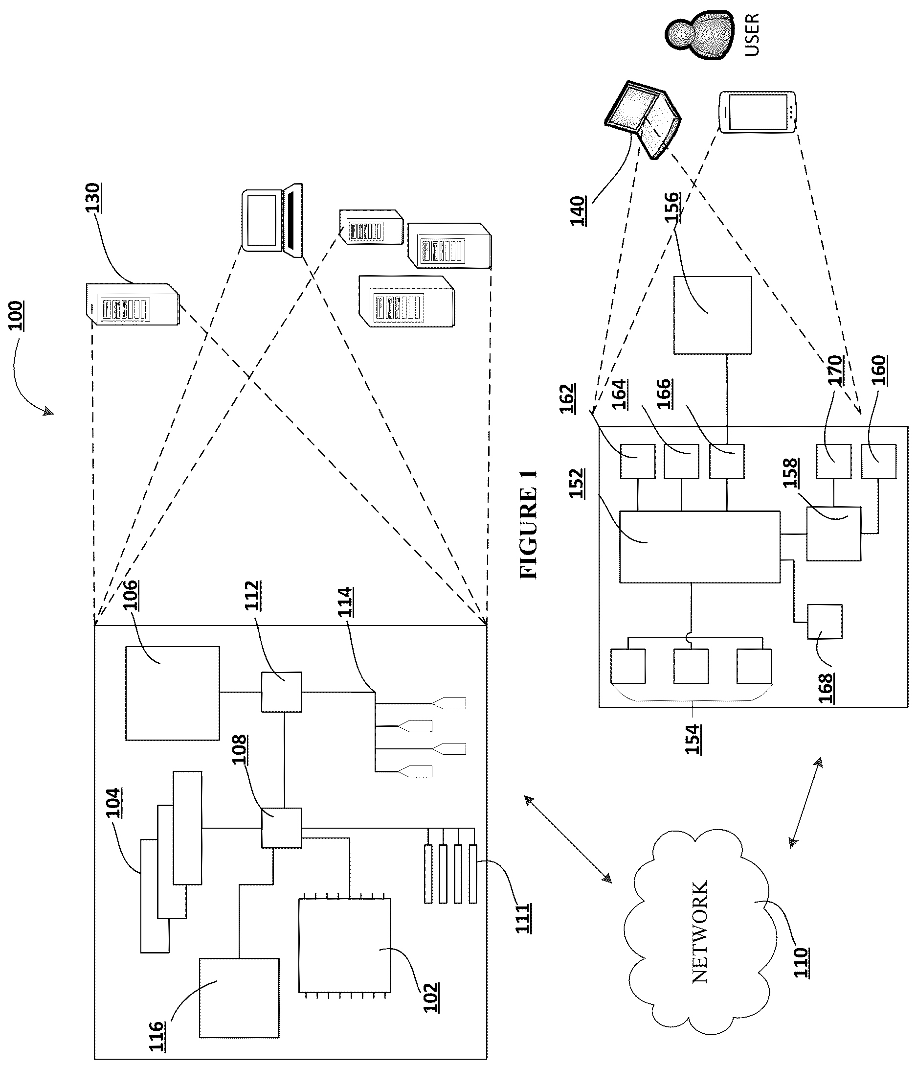 Patent US12112356 Figure 1 – System for intelligent assessment models for non-fungible electronic resources