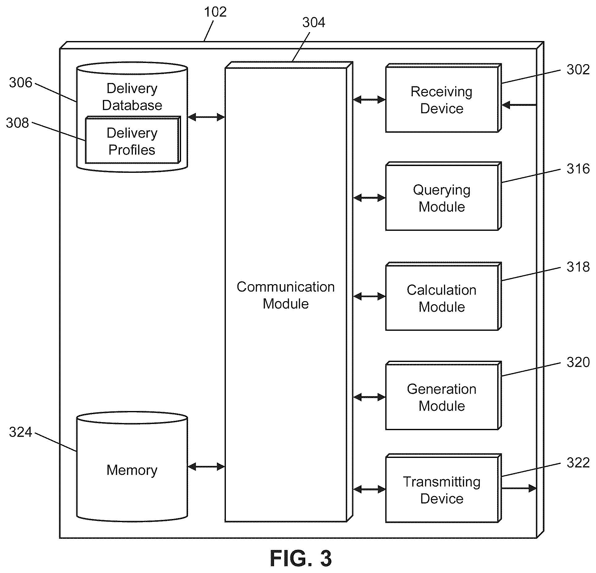 Patent US12112359 Figure 3 – Method and system for facilitating invoice data, payment credit transfers, real-time package tracking, and account-to-account payment on delivery