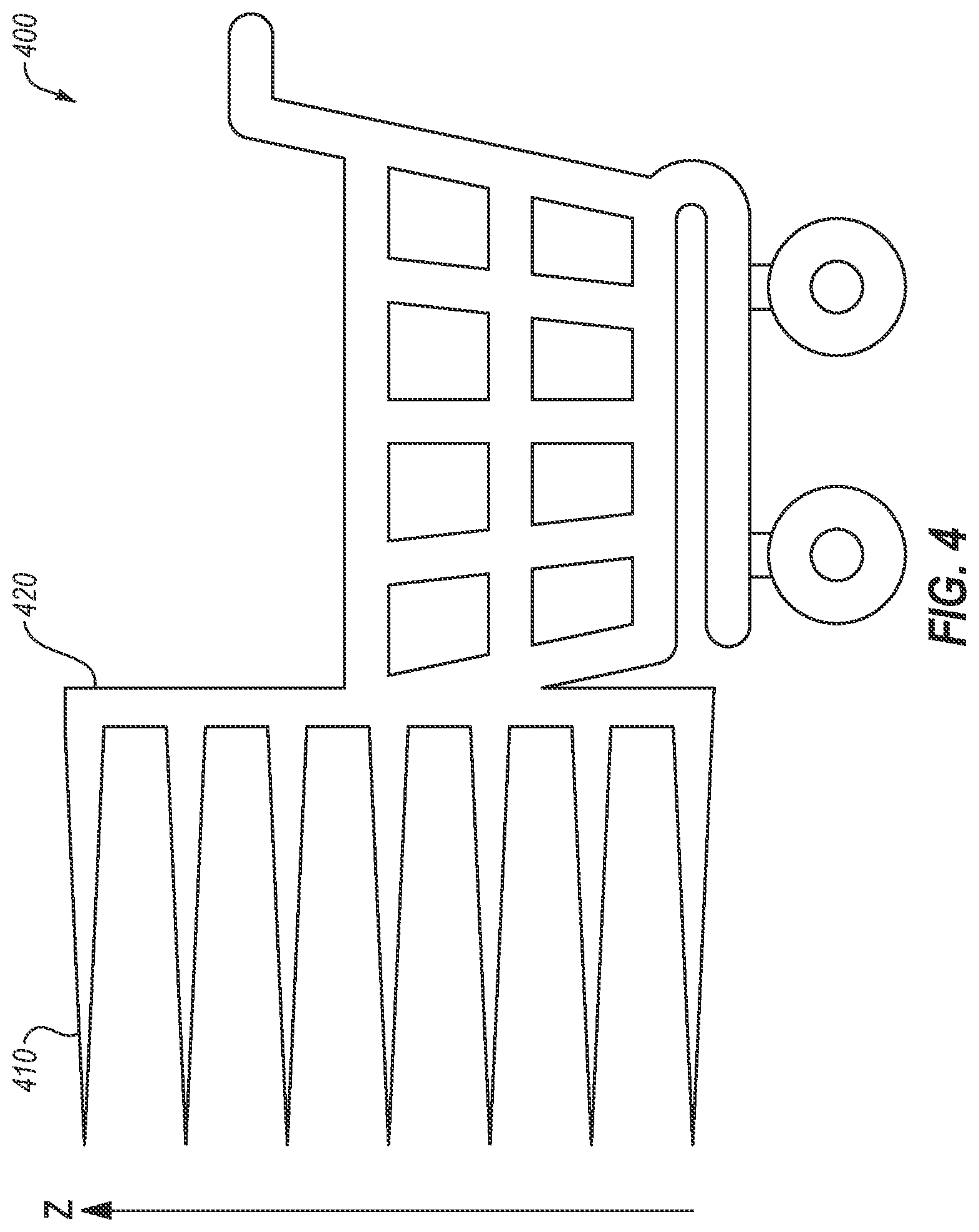 Patent US12112361 Figure 5 – Shopping store planning and operations using large-scale distributed radio infrastructure