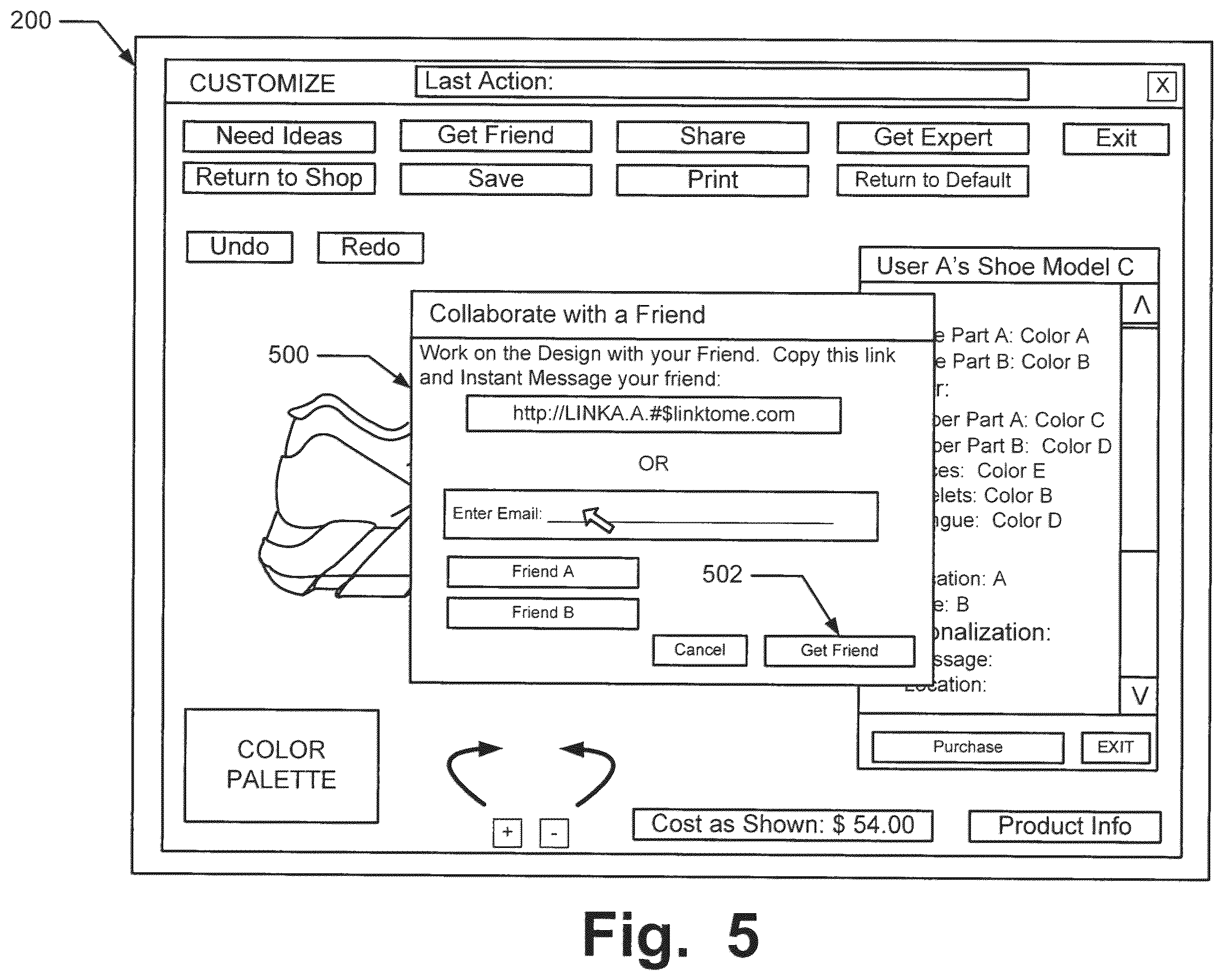 Patent US12112362 Figure 6 – Collaborative activities in on-line commerce