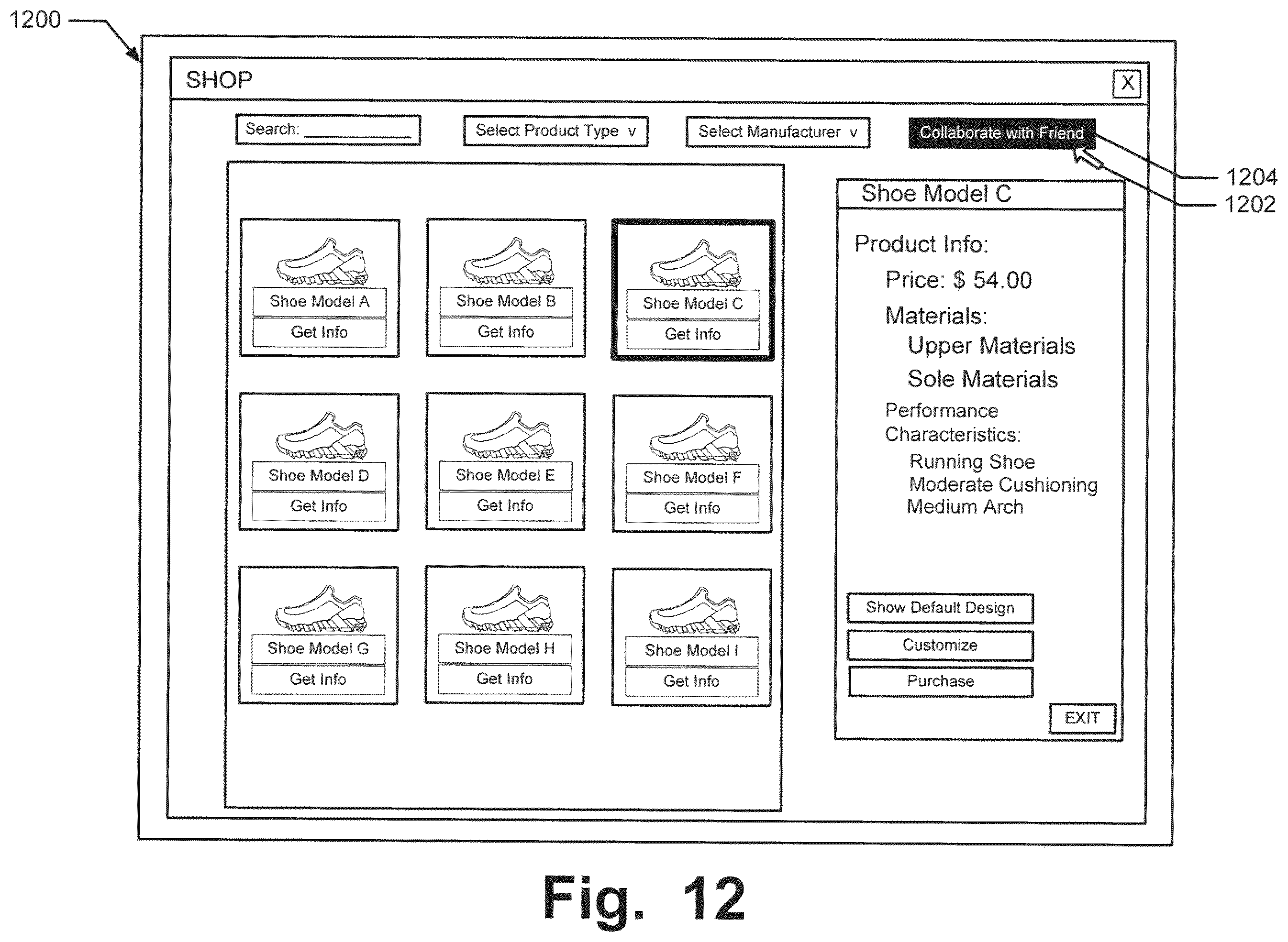 Patent US12112362 Figure 13 – Collaborative activities in on-line commerce