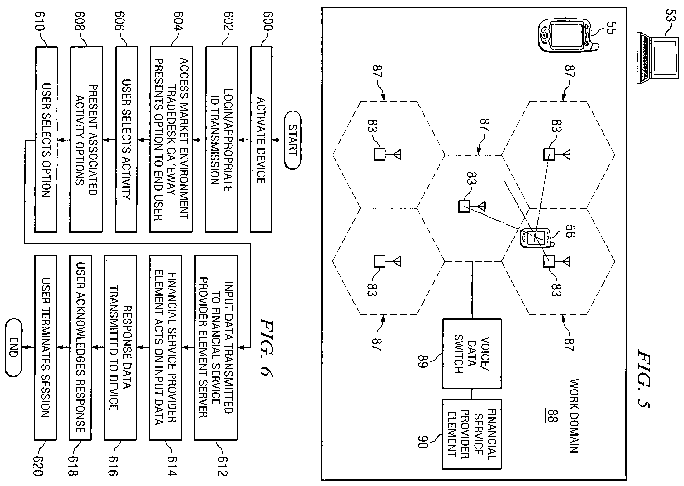 Patent US12112371 Figure 4 – System and method for facilitating a wireless financial transaction