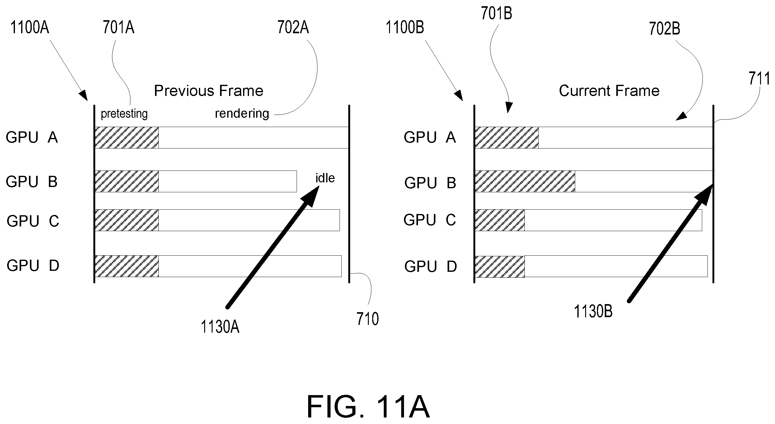 Patent US12112394 Figure 13 – System and method for efficient multi-GPU rendering of geometry by pretesting against screen regions using configurable shaders