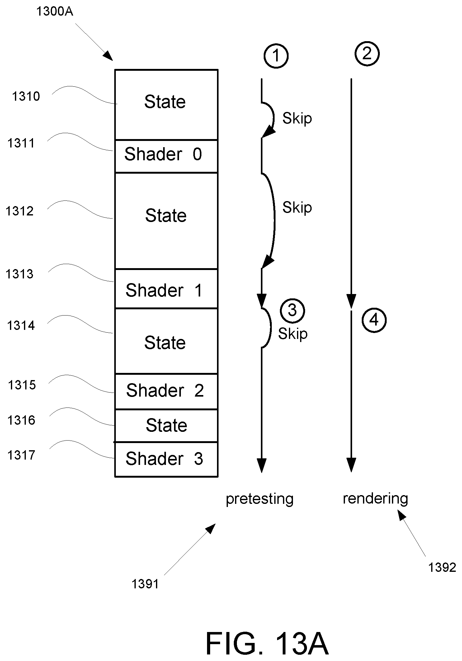 Patent US12112394 Figure 17 – System and method for efficient multi-GPU rendering of geometry by pretesting against screen regions using configurable shaders
