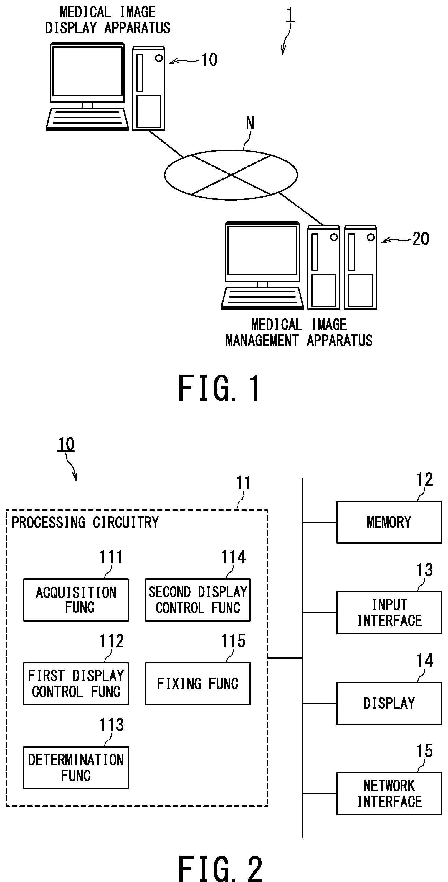 Patent US12112403 Figure 1 – Medical image display apparatus and medical image display system