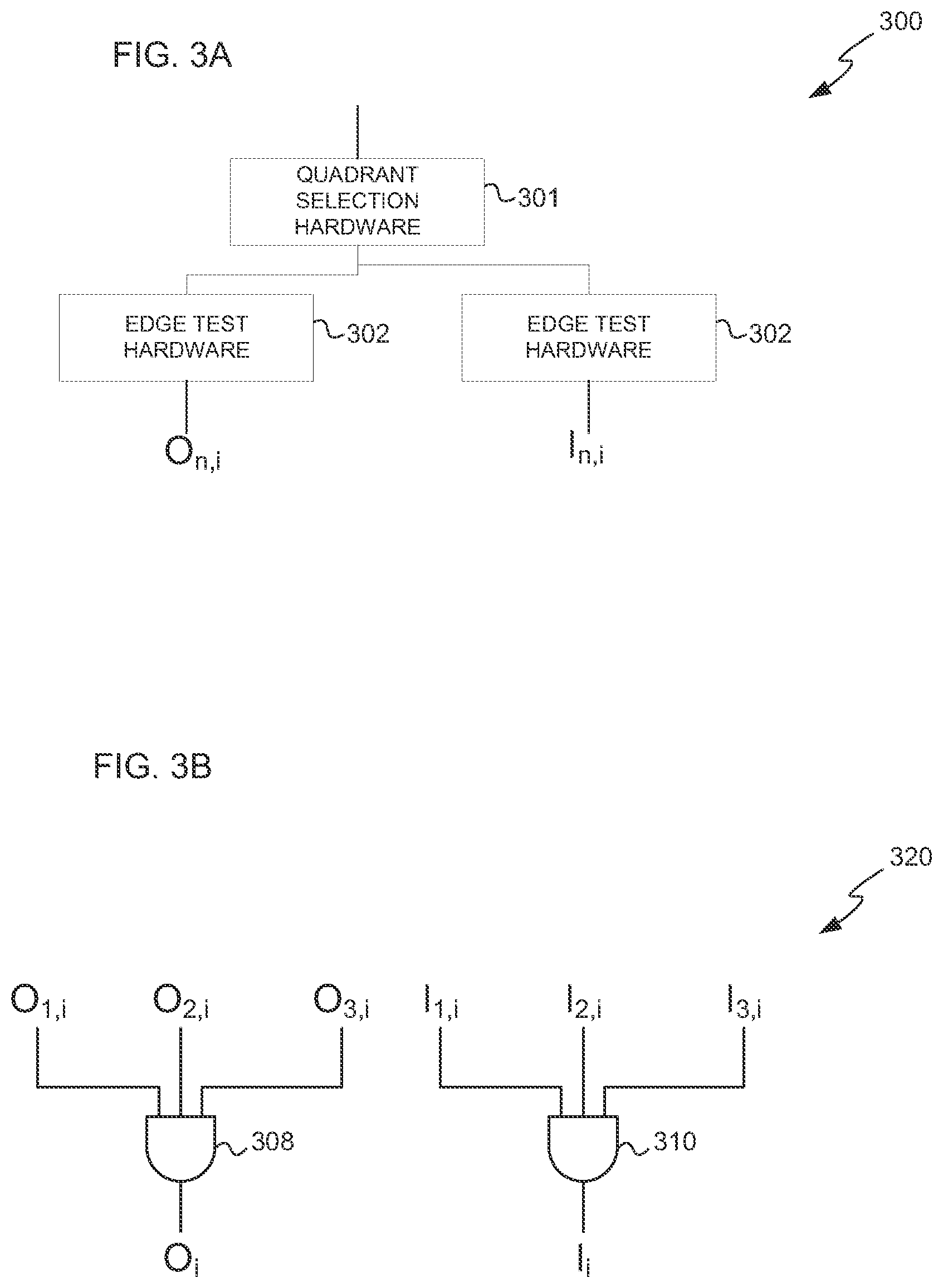 Patent US12112410 Figure 3 – Conservative rasterization using gradients