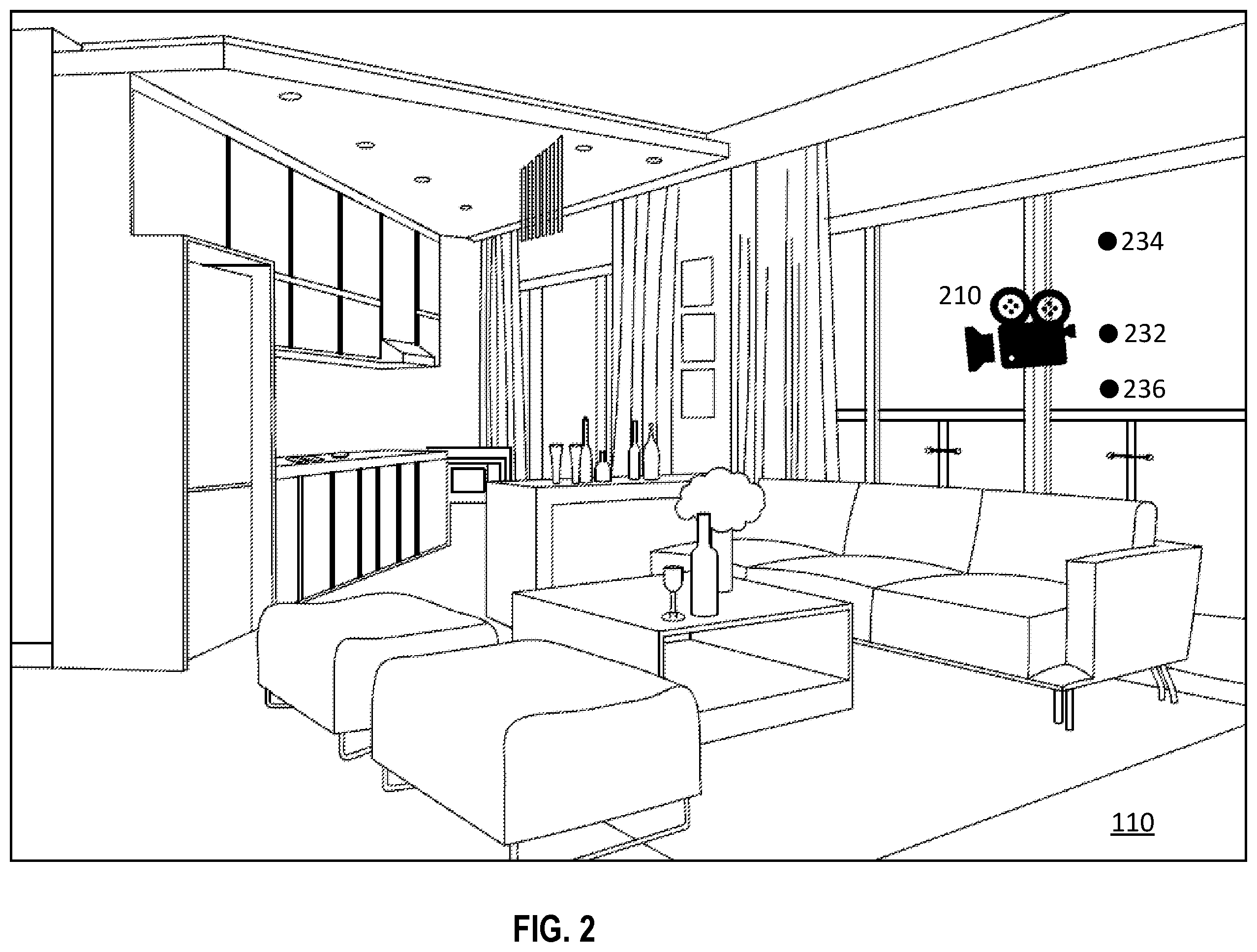 Patent US12112424 Figure 2 – Systems and methods for constructing 3D model based on changing viewpiont