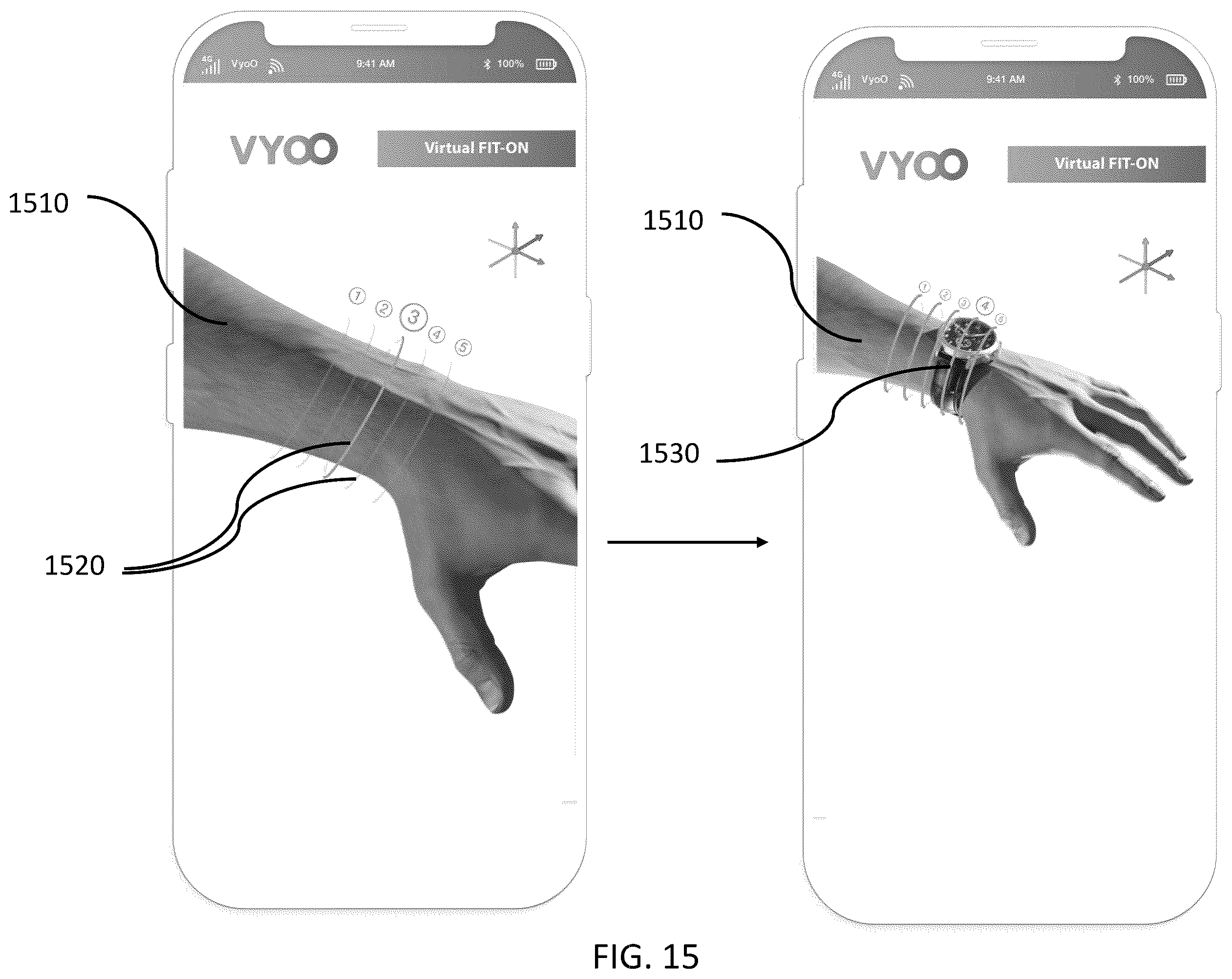 Patent US12112429 Figure 16 – System and method for providing personalized transactions based on 3D representations of user physical characteristics