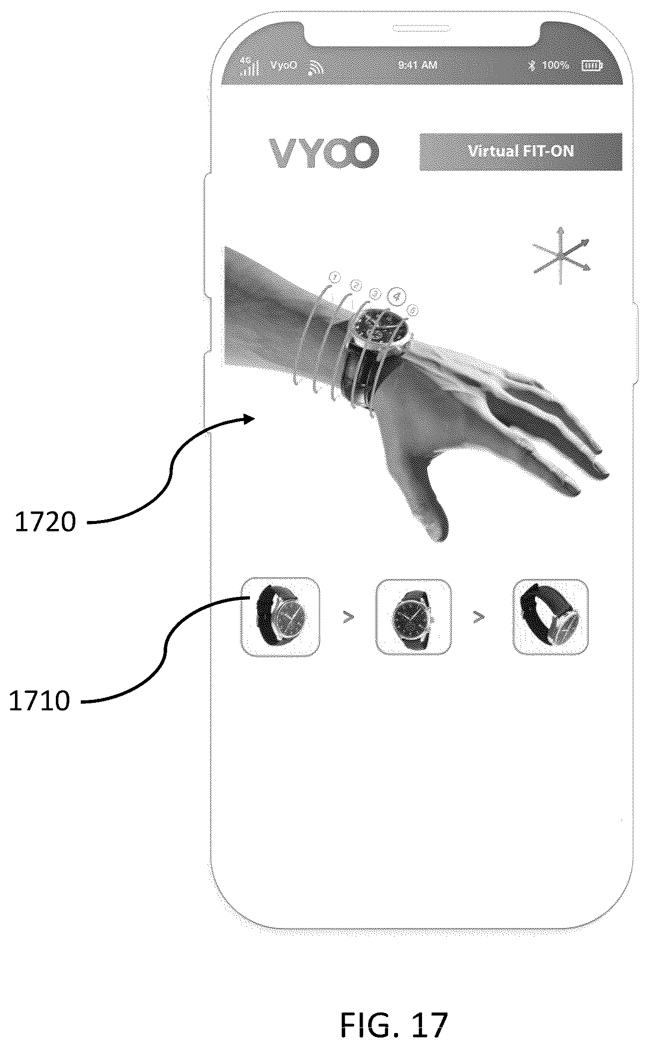 Patent US12112429 Figure 18 – System and method for providing personalized transactions based on 3D representations of user physical characteristics