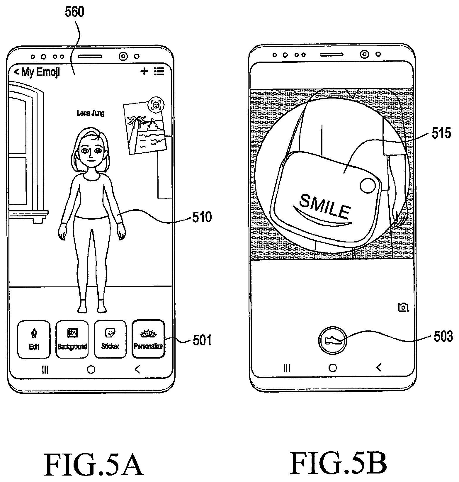Patent US12112444 Figure 7 – Electronic device and graphic object control method of electronic device