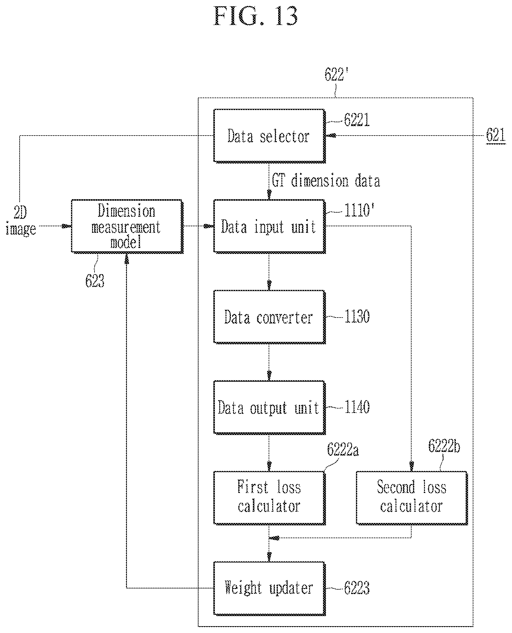 Patent US12112468 Figure 13 – Method and apparatus for detecting dimension error