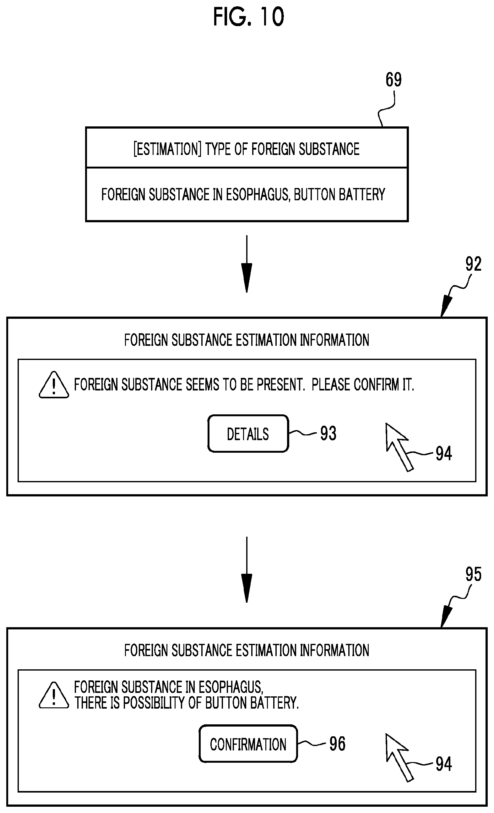 Patent US12112476 Figure 10 – Medical support device, operation method of medical support device, non-transitory computer readable medium, and medical support system