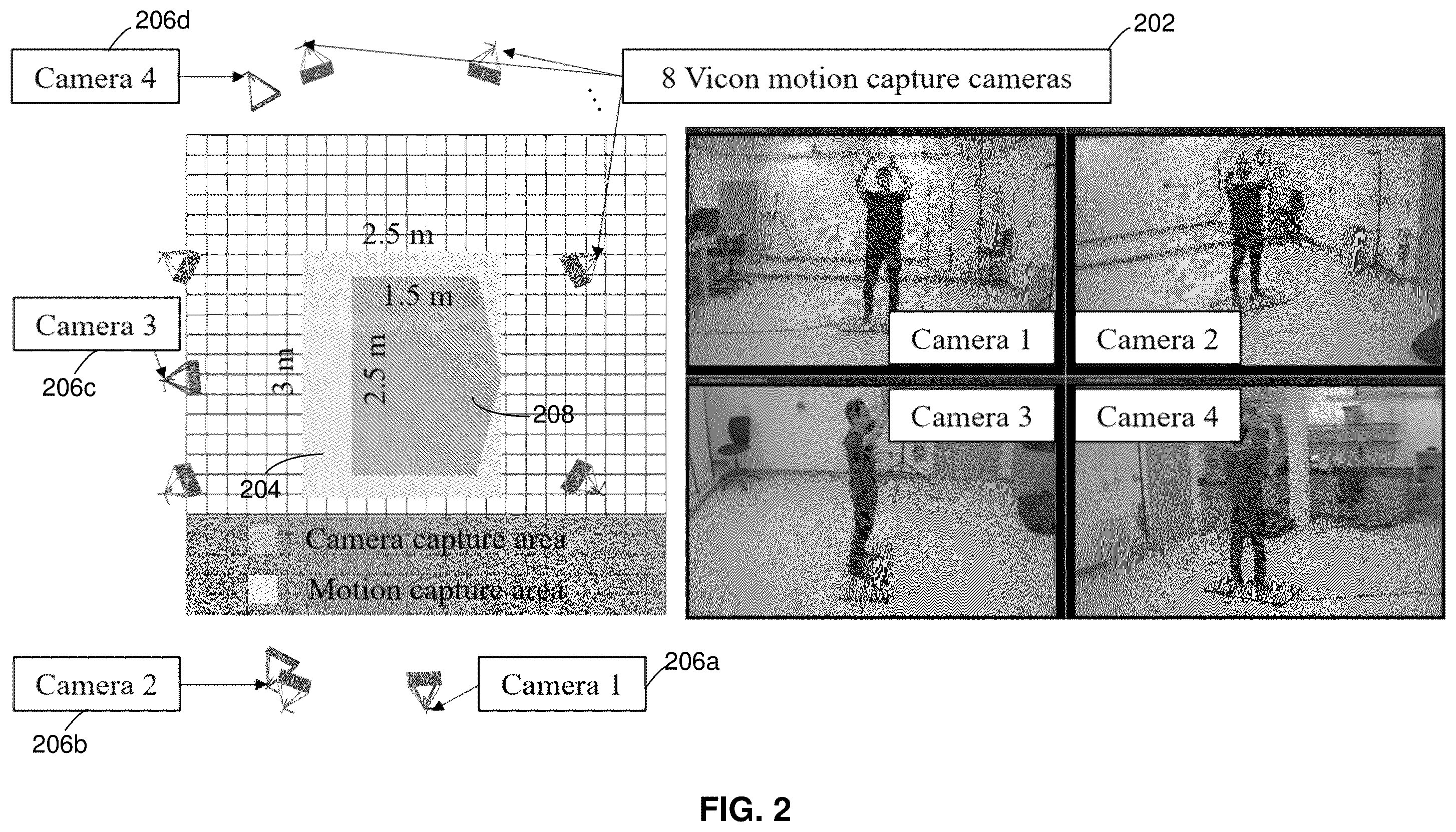 Patent US12112485 Figure 2 – System and method for ergonomic risk assessment based on three dimensional motion capture datasets