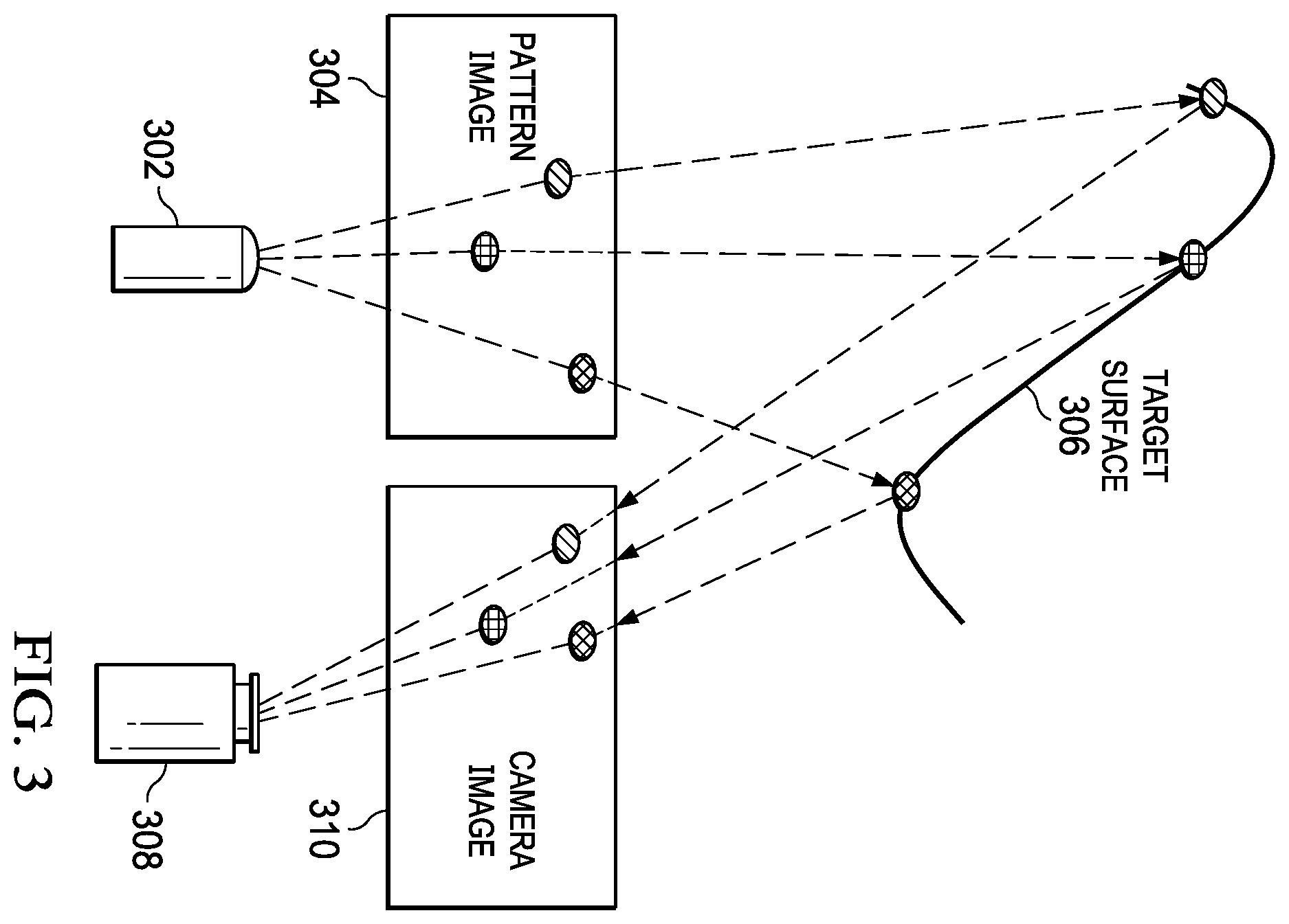 Patent US12112493 Figure 2 – Structured light projector