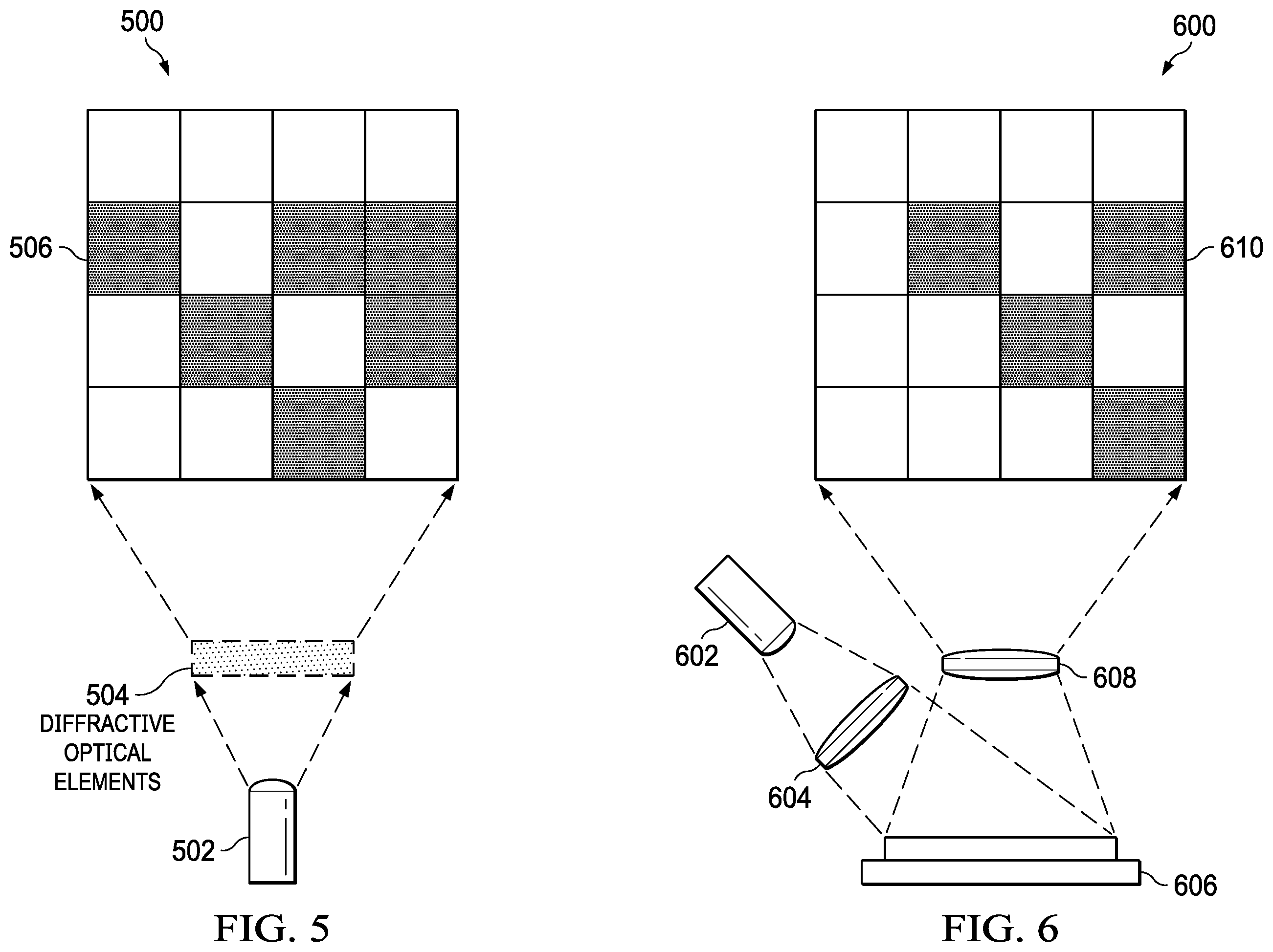 Patent US12112493 Figure 4 – Structured light projector