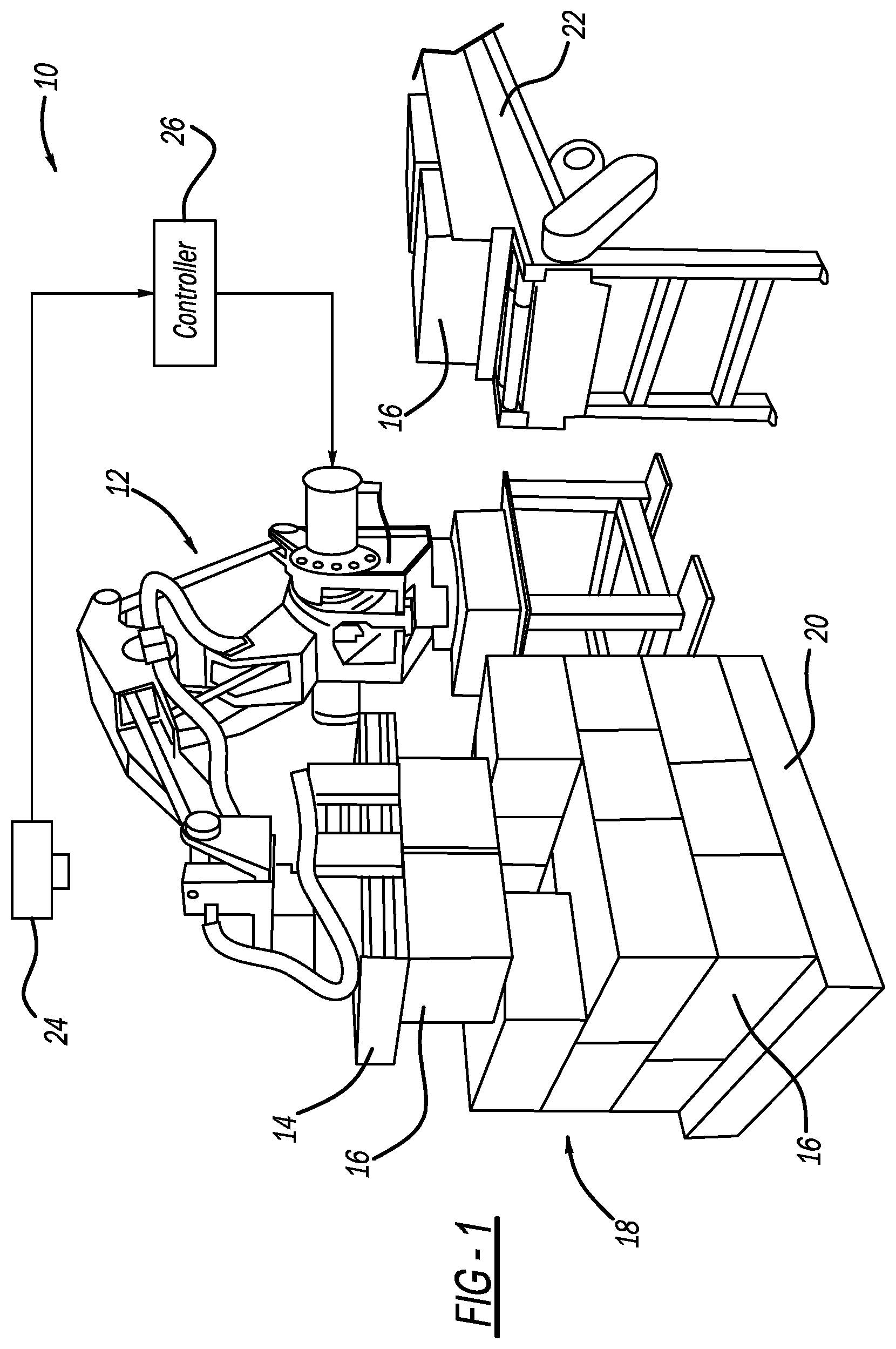 Patent US12112499 Figure 1 – Algorithm for mix-size depalletizing