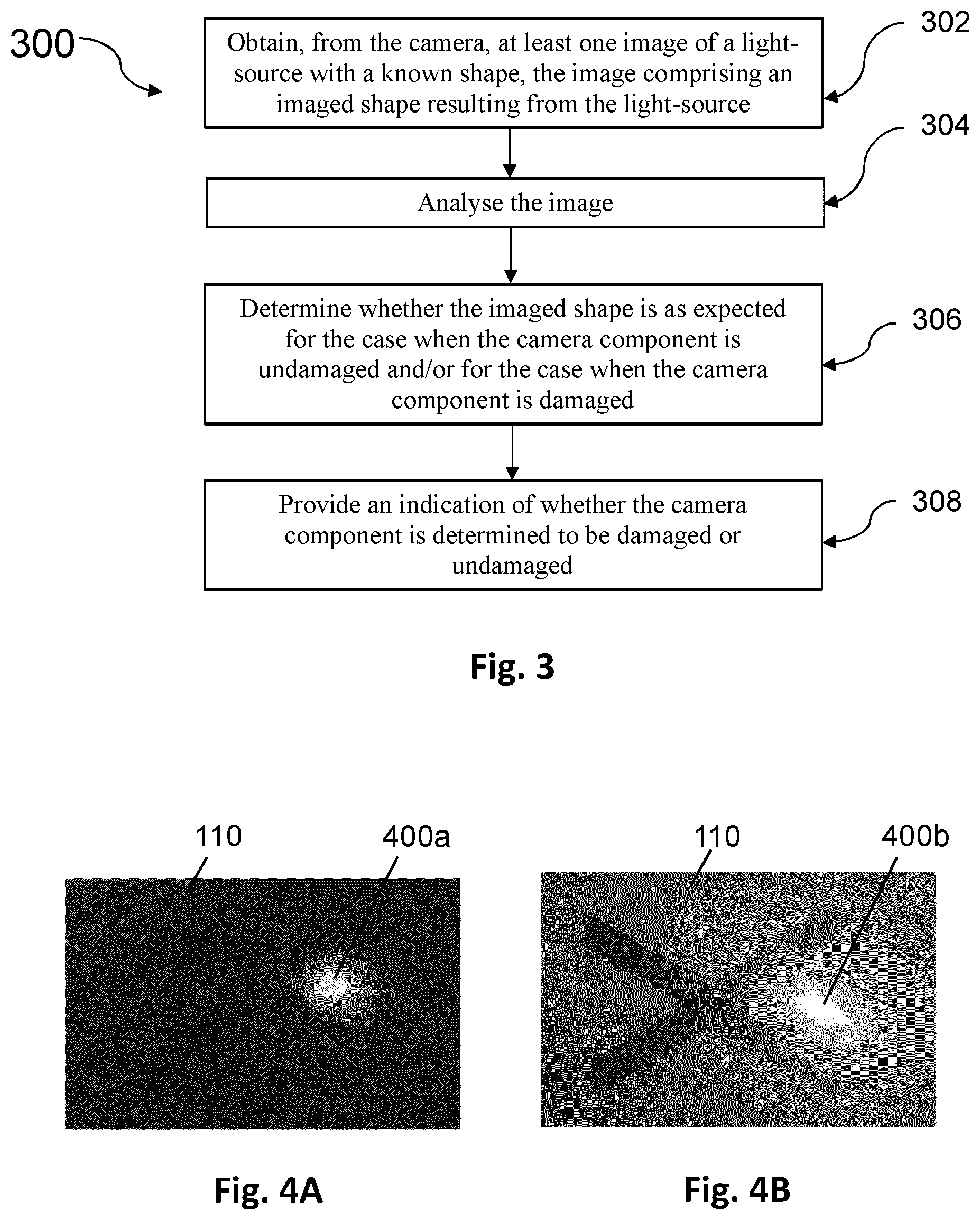 Patent US12112505 Figure 2 – System and method for determining whether a camera component is damaged