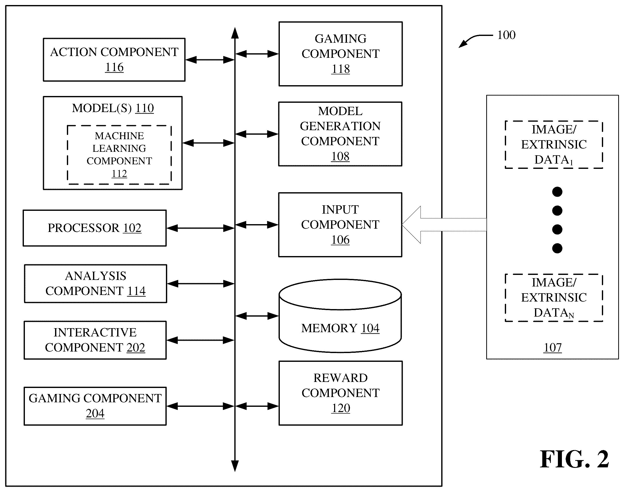 Patent US12112526 Figure 2 – Machine learning system and method for determining or inferring user action and intent based on screen image analysis