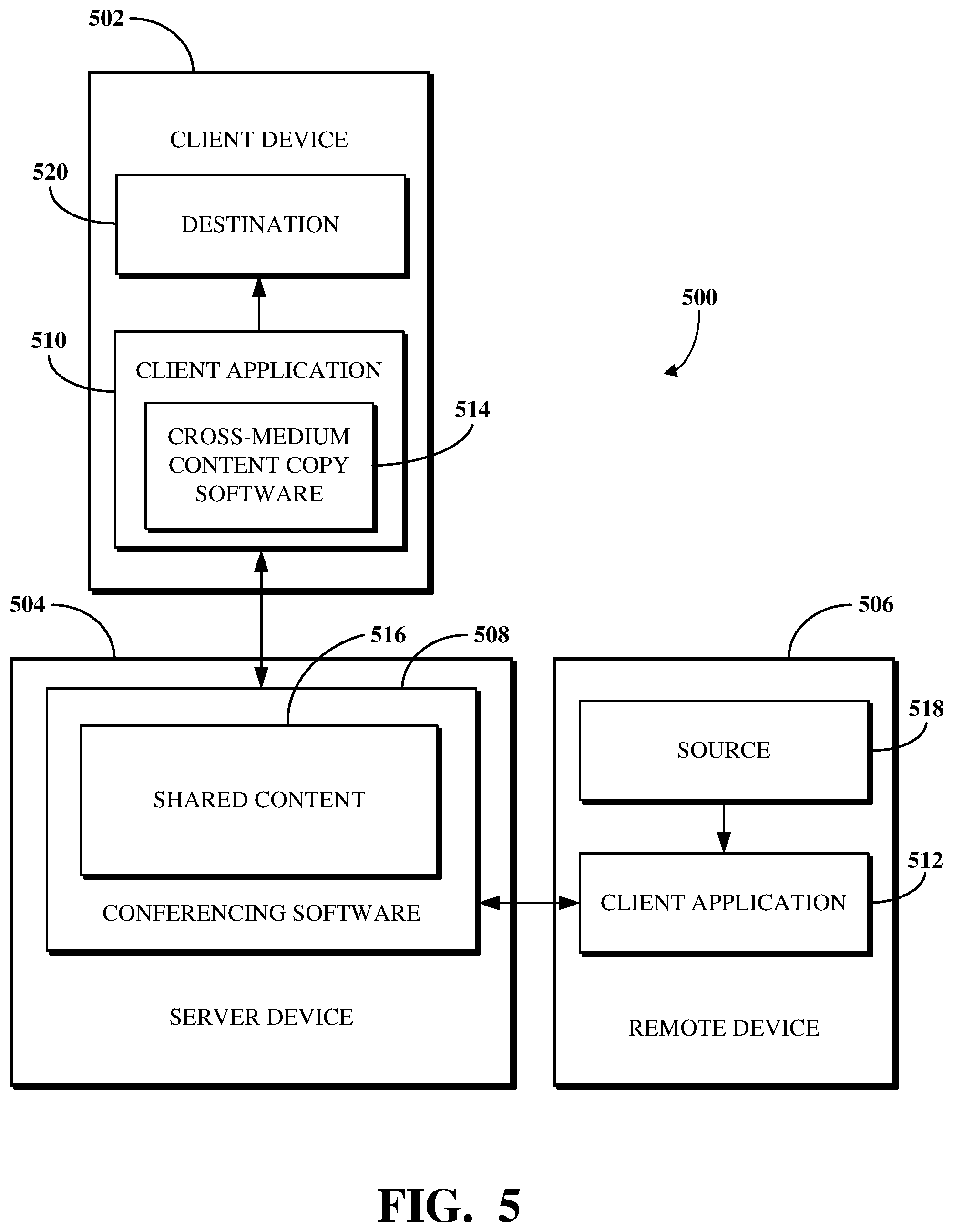 Patent US12112532 Figure 5 – Copying shared content using machine vision