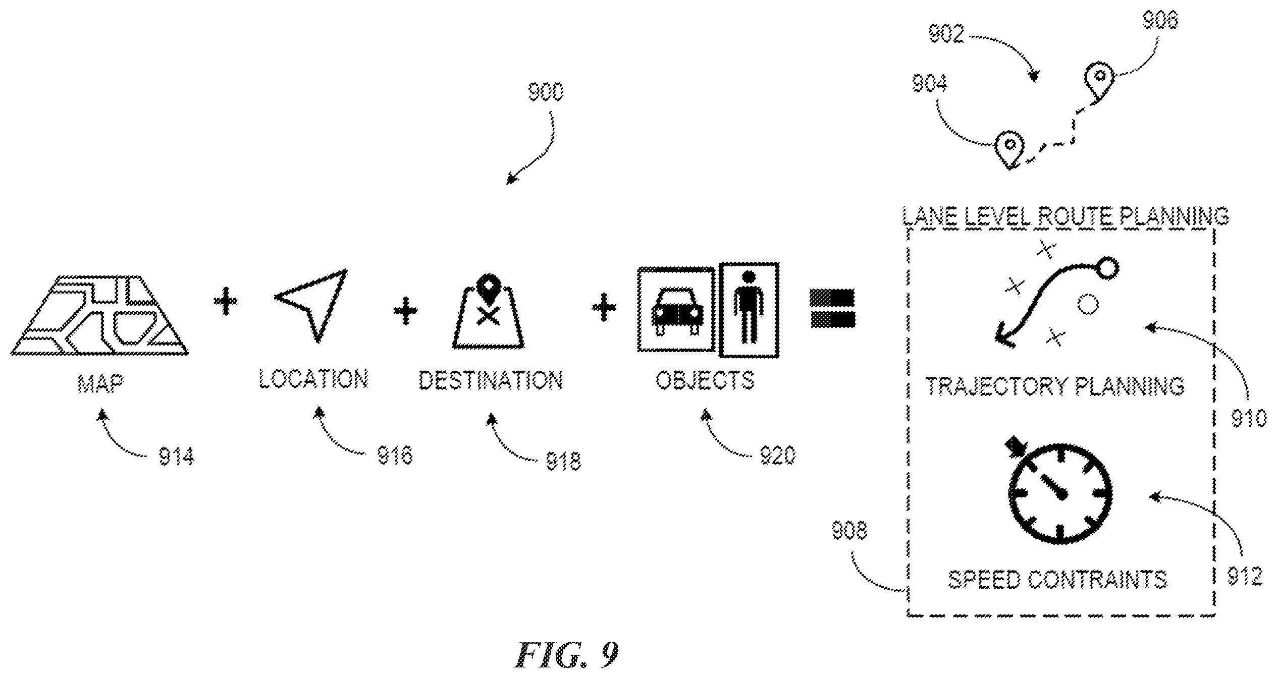 Patent US12112550 Figure 9 – Systems and methods for traffic light detection