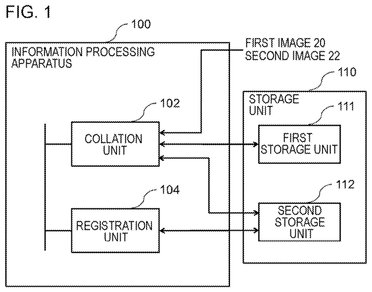 Patent US12112565 Figure 1 – Information processing apparatus, information processing method, and non-transitory computer-readable storage medium