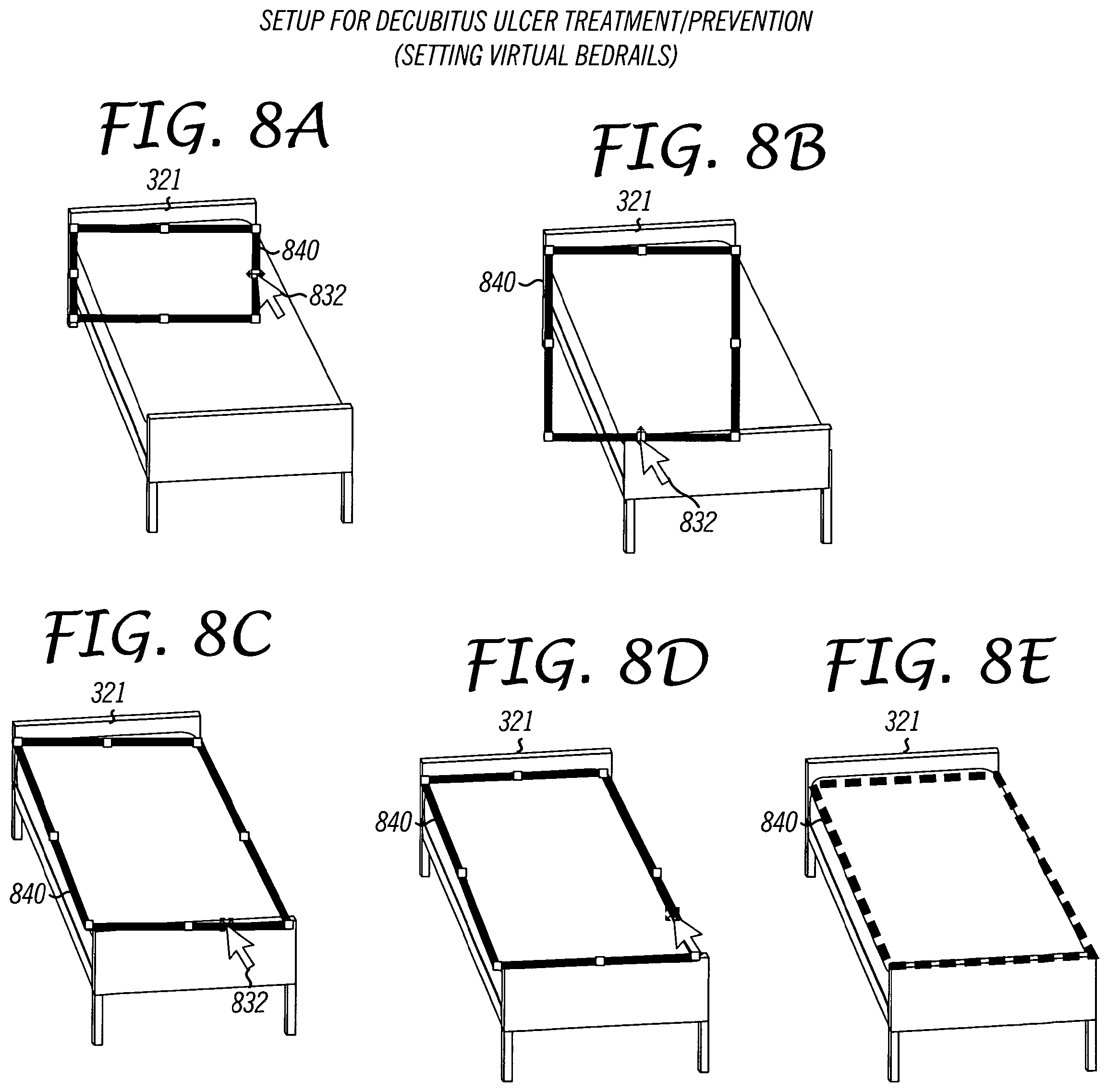 Patent US12112566 Figure 8 – System and method for using a video monitoring system to prevent and manage decubitus ulcers in patients