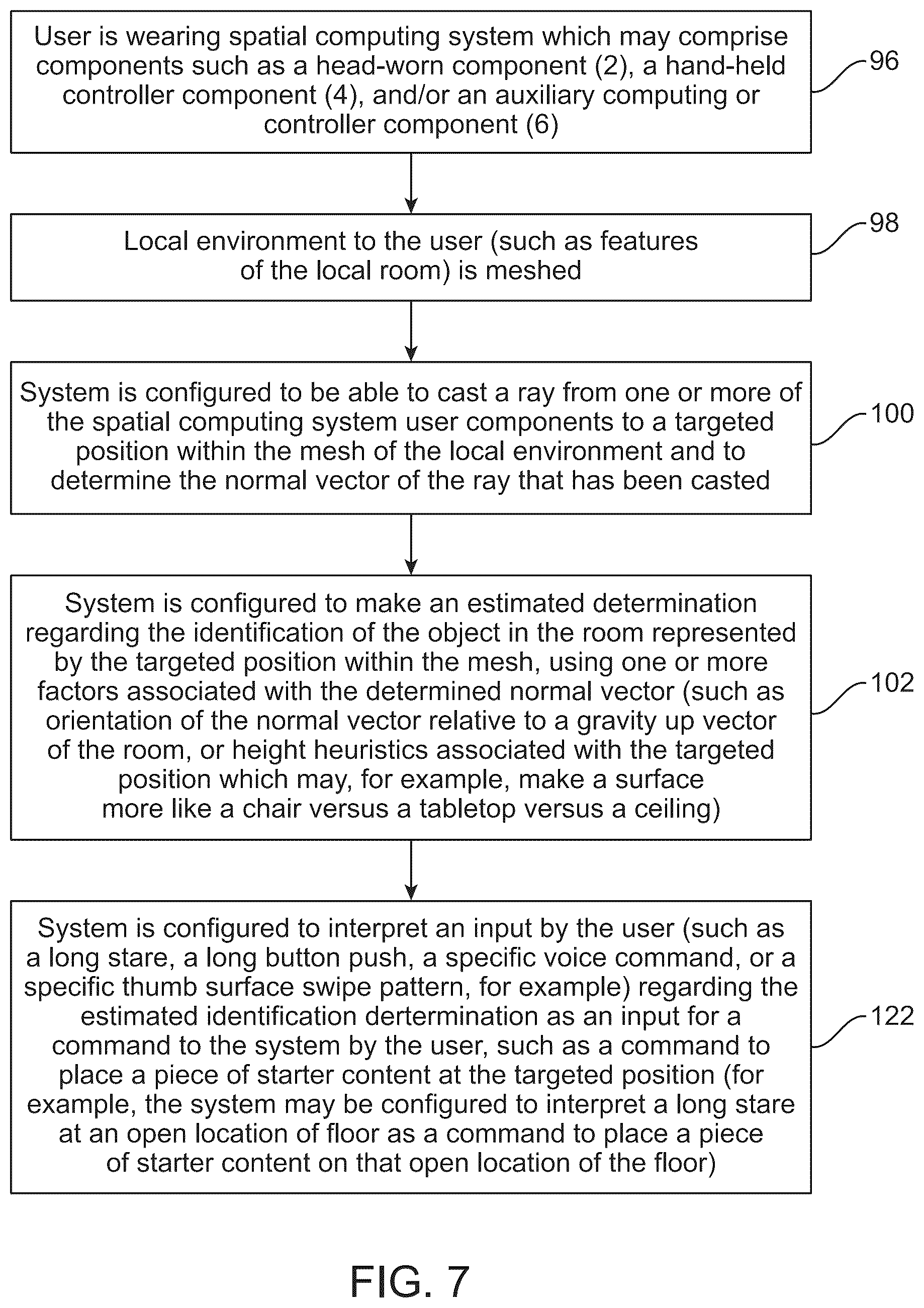 Patent US12112574 Figure 13 – Systems and methods for virtual and augmented reality