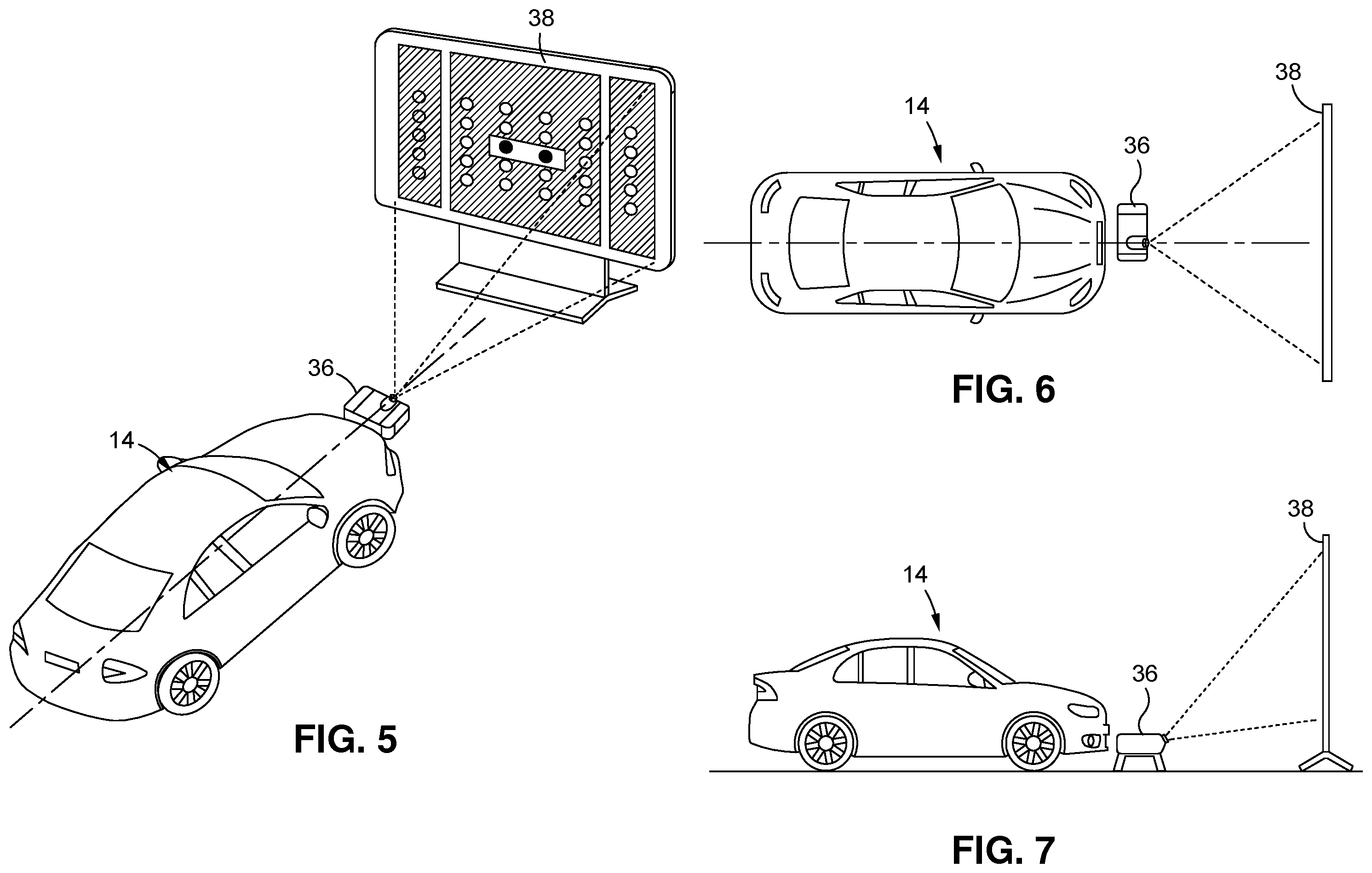 Patent US12112583 Figure 3 – Automotive sensor calibration system and related methodology
