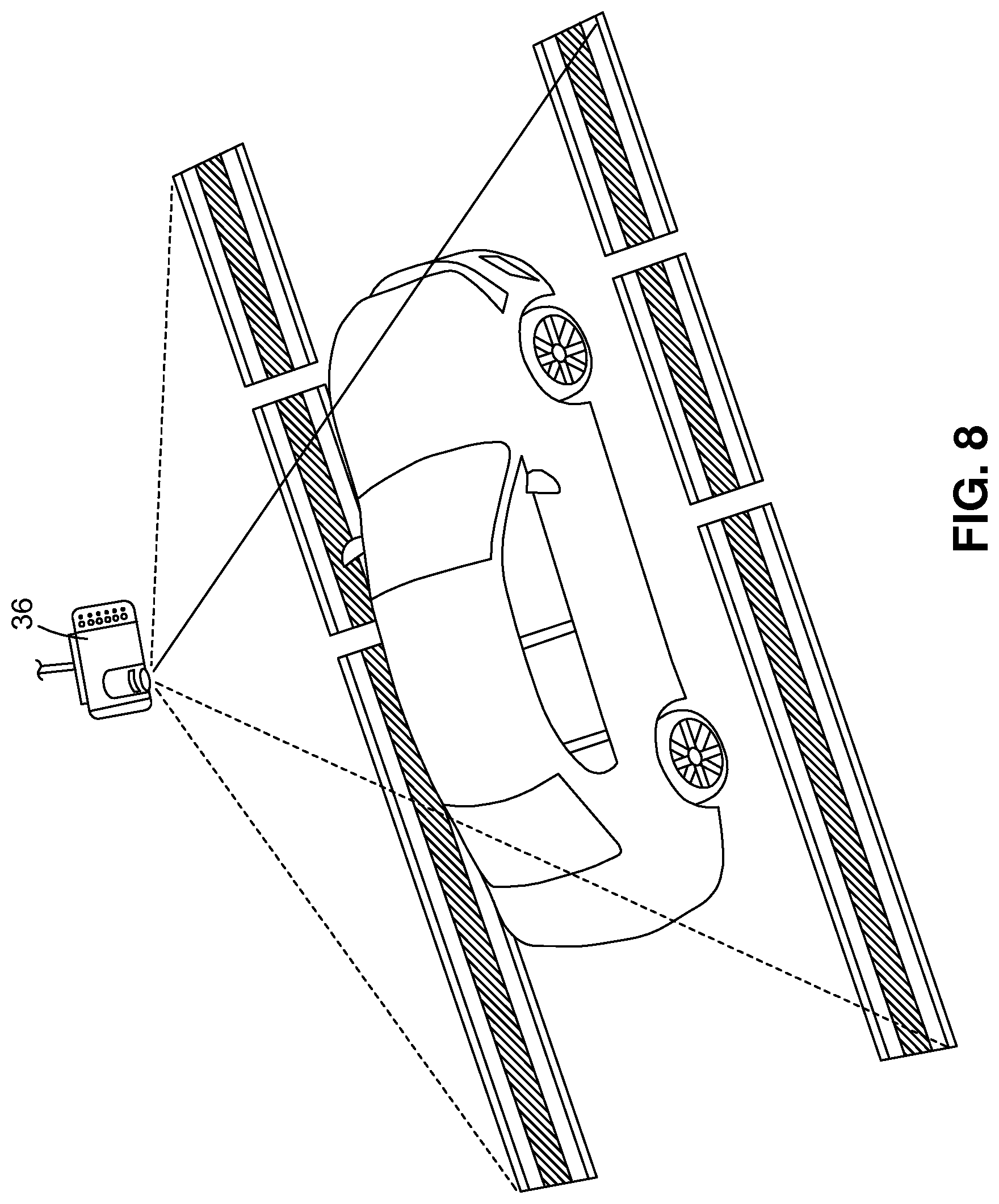 Patent US12112583 Figure 4 – Automotive sensor calibration system and related methodology