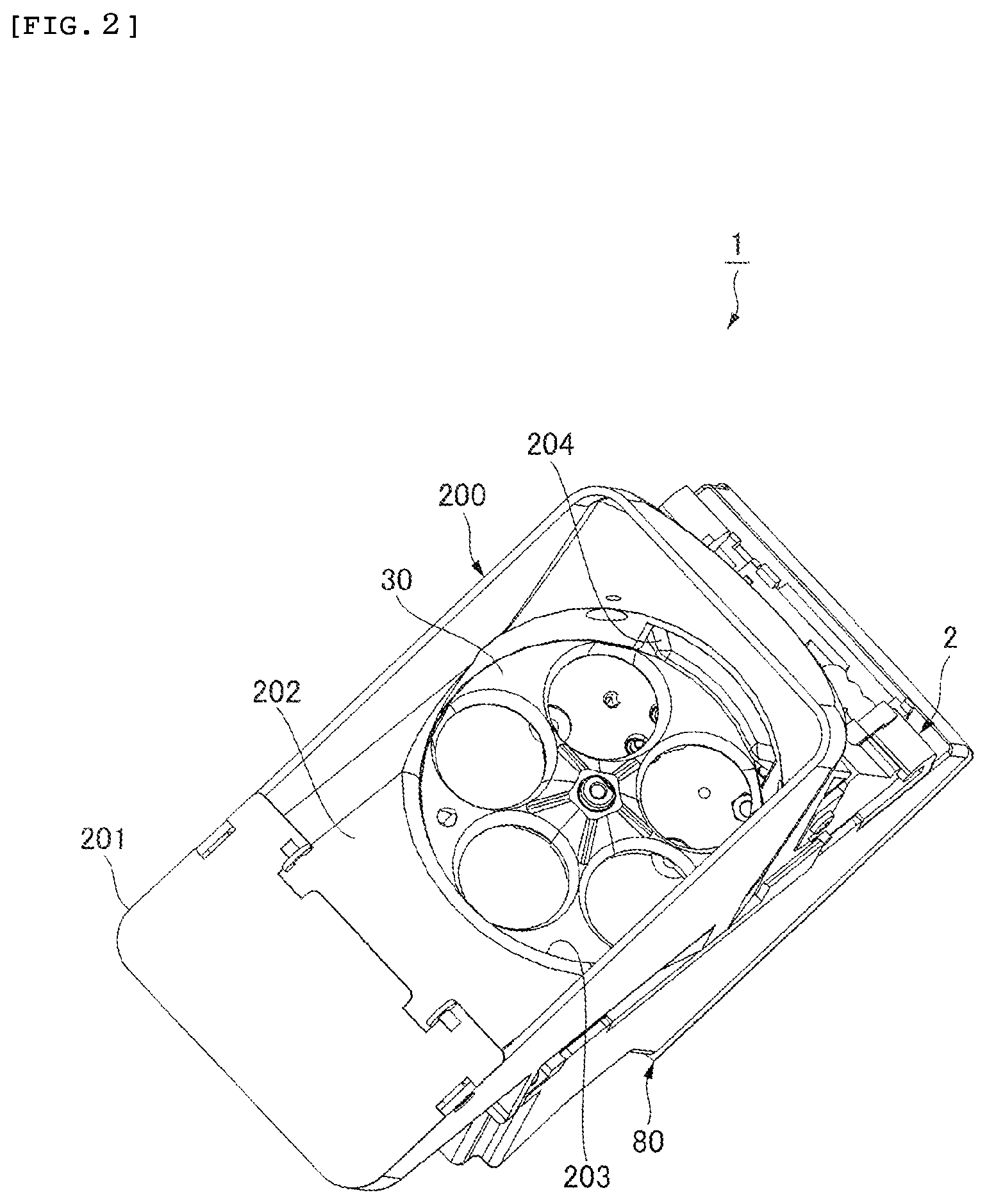 Patent US12112594 Figure 2 – Disk feeding device