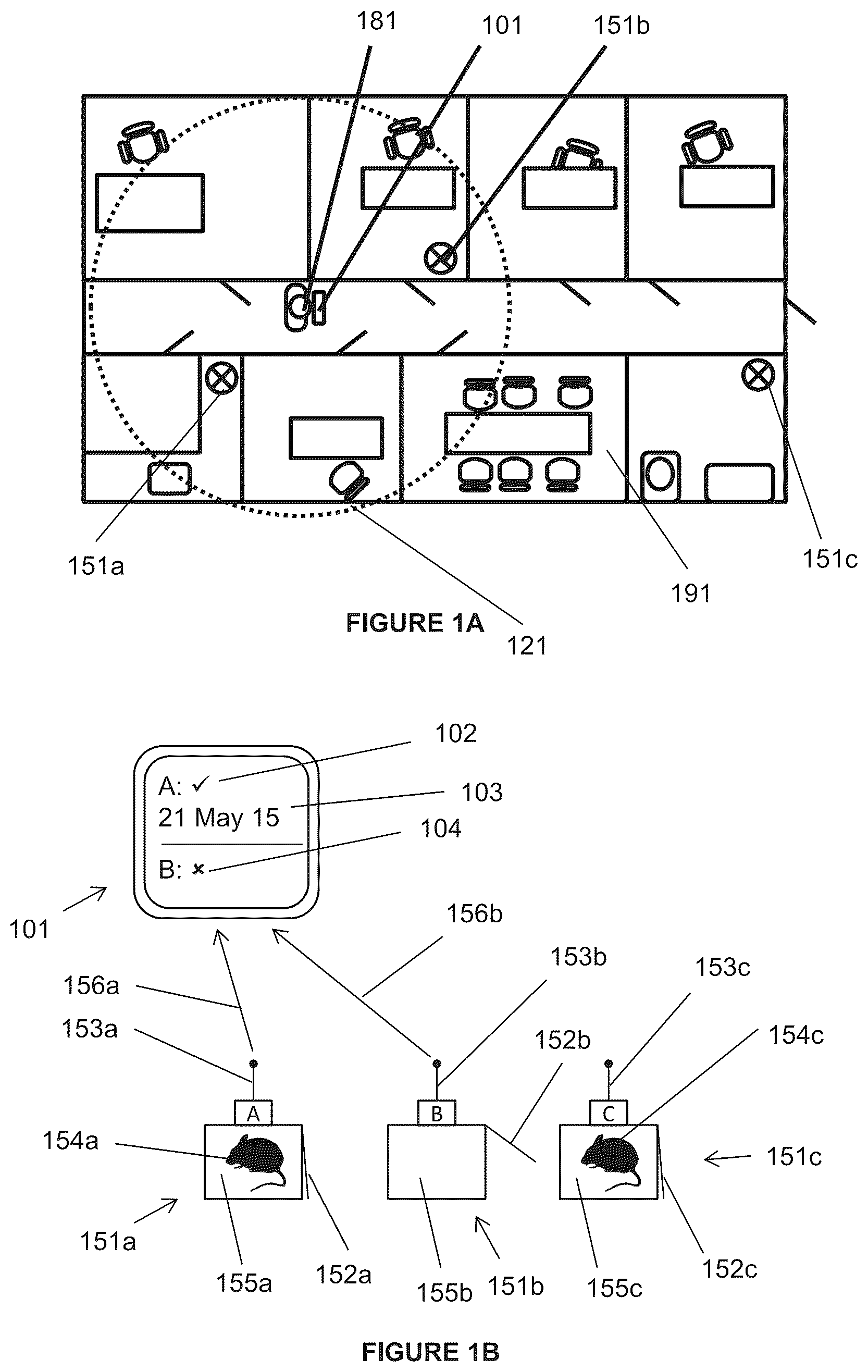 Patent US12112612 Figure 1 – Pest control system having event monitoring