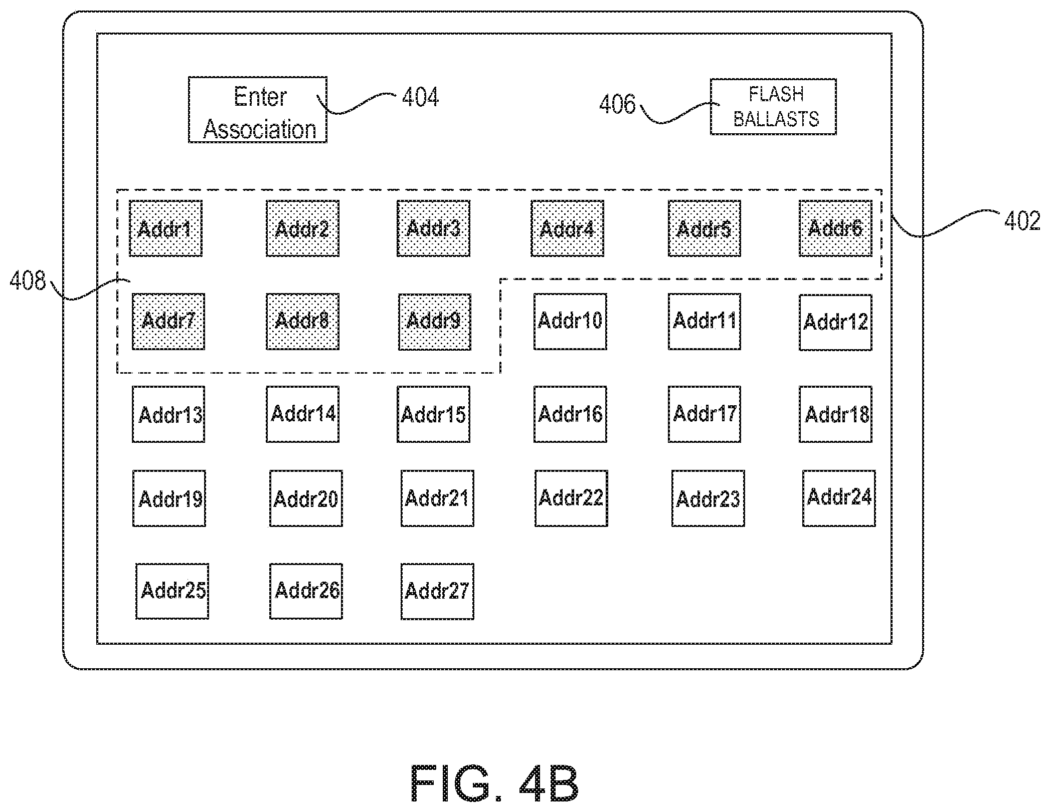 Patent US12112615 Figure 6 – Identification of load control devices