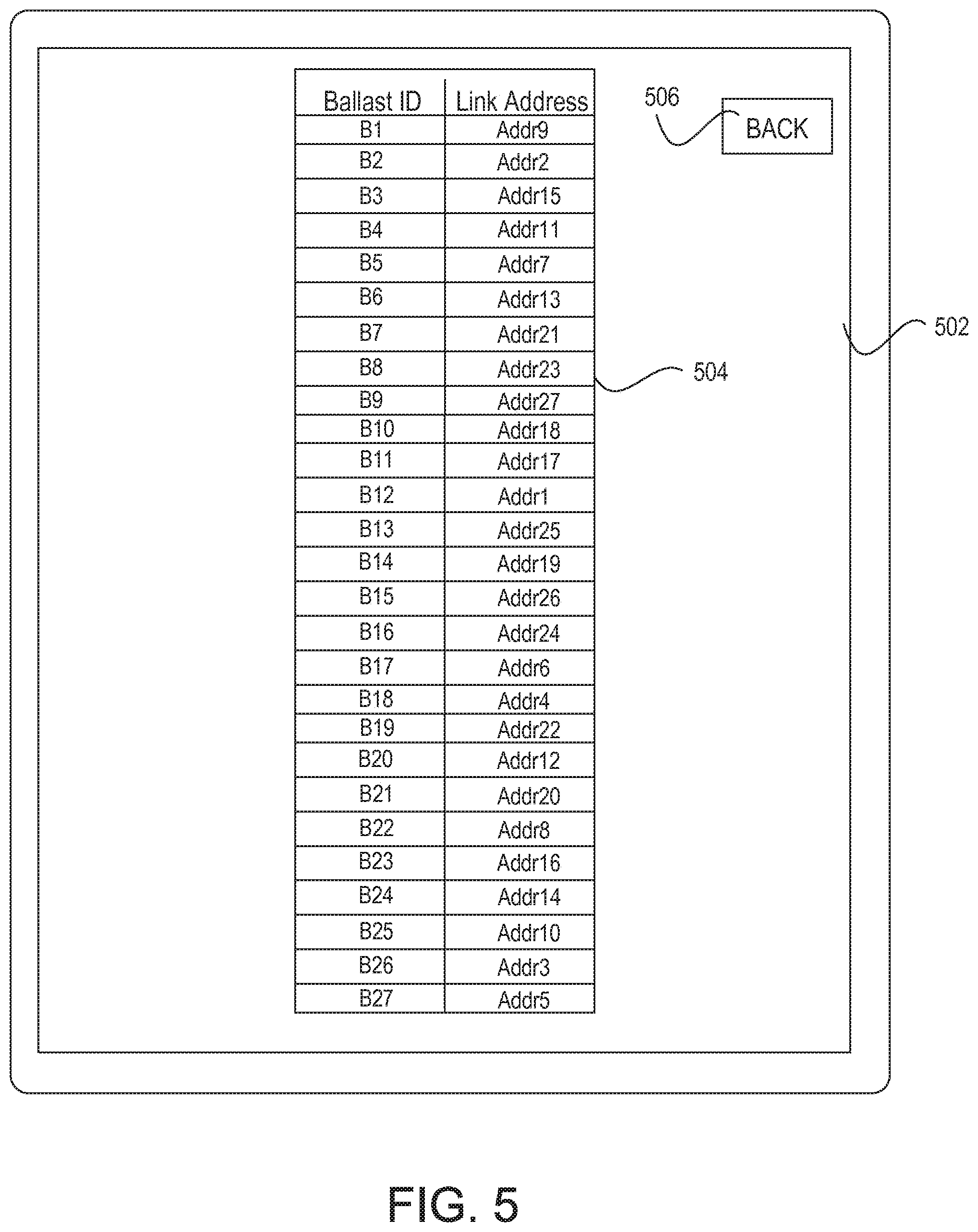 Patent US12112615 Figure 7 – Identification of load control devices