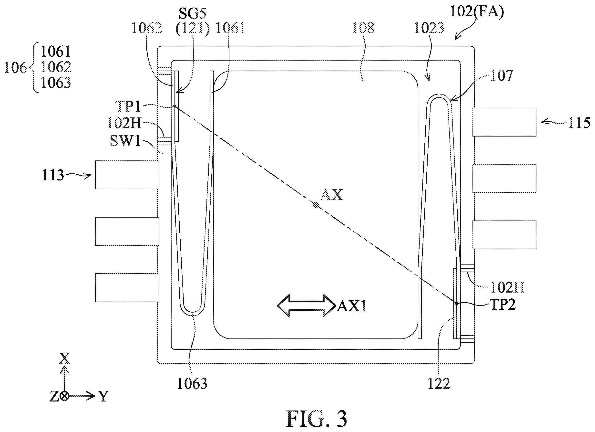 Patent US12112616 Figure 3 – Haptic feedback system