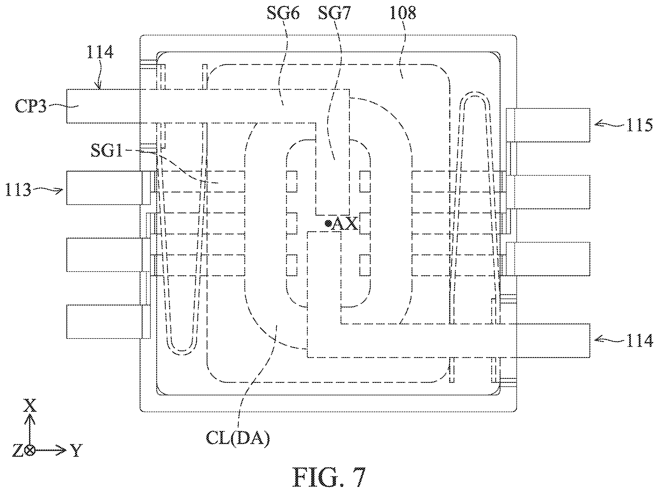Patent US12112616 Figure 7 – Haptic feedback system